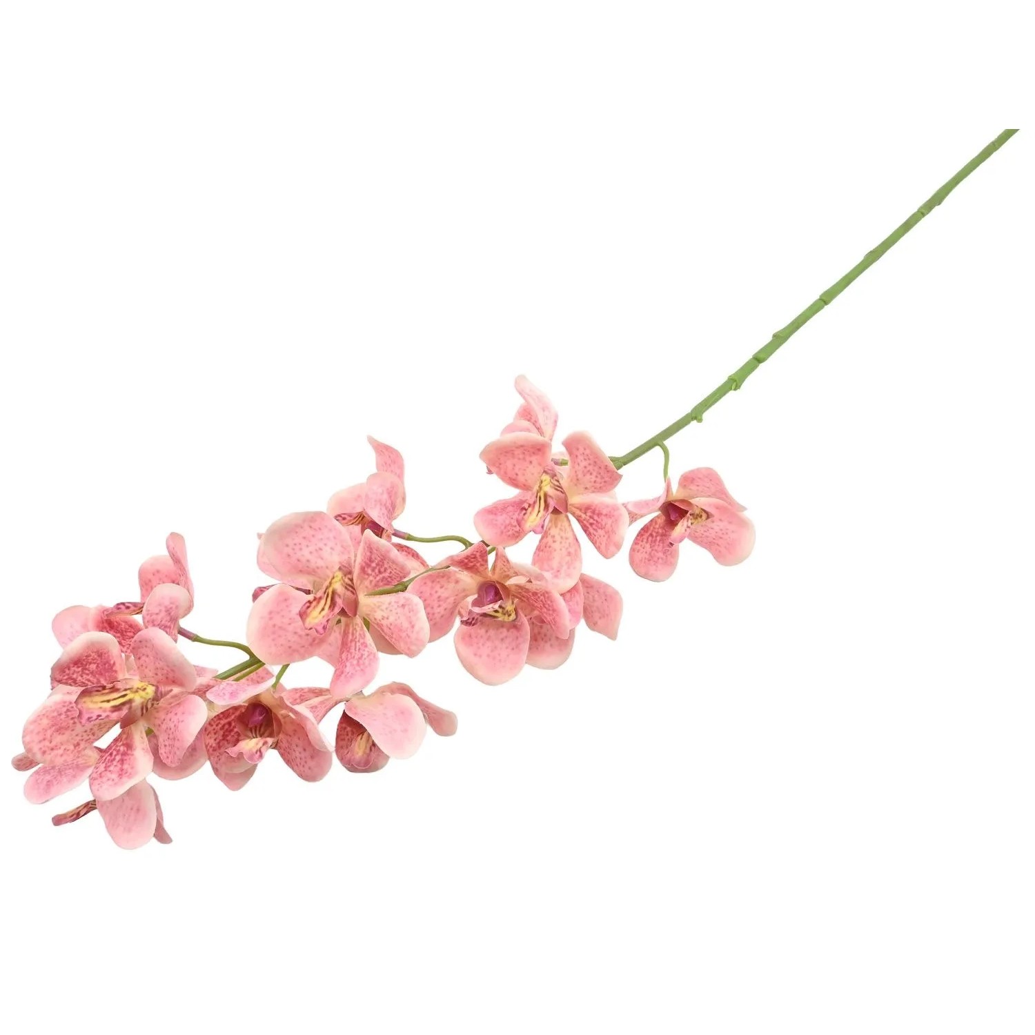 Storczyk gałązka pink sztuczny - 78 cm