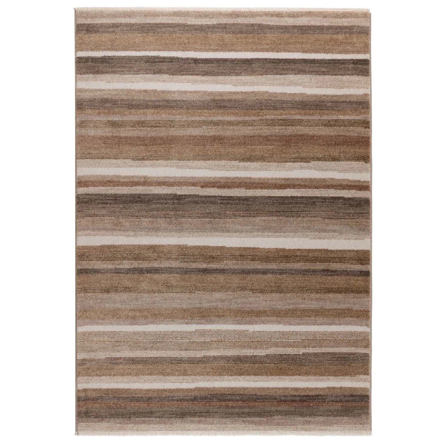 Dywan BALTIK 60x110 cm pasy brązowo- beżowy