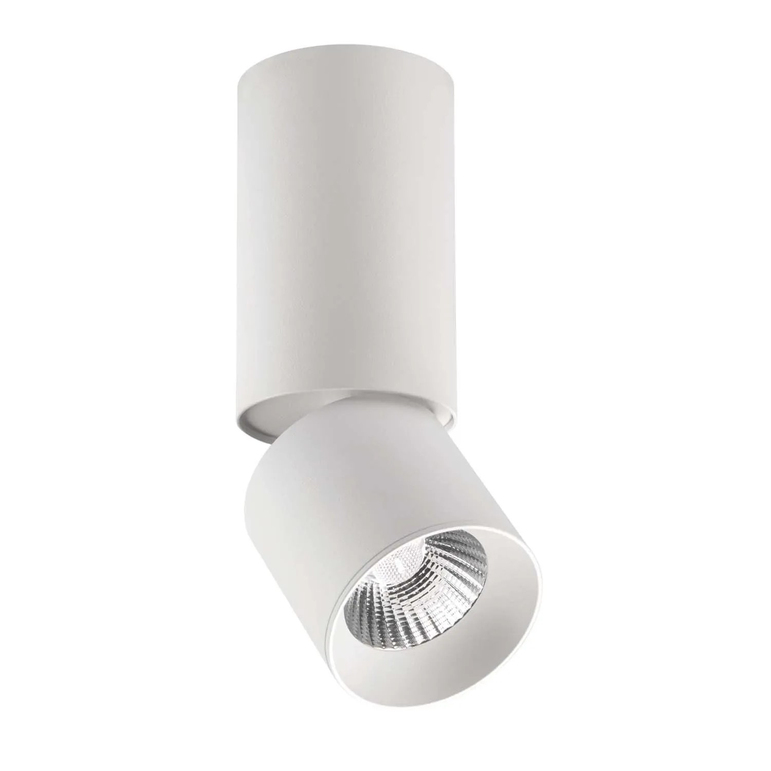 Goldlux Oprawa natynkowa ruchoma LED LUMIA CCT 6,5W 600lm biała+złoty ring