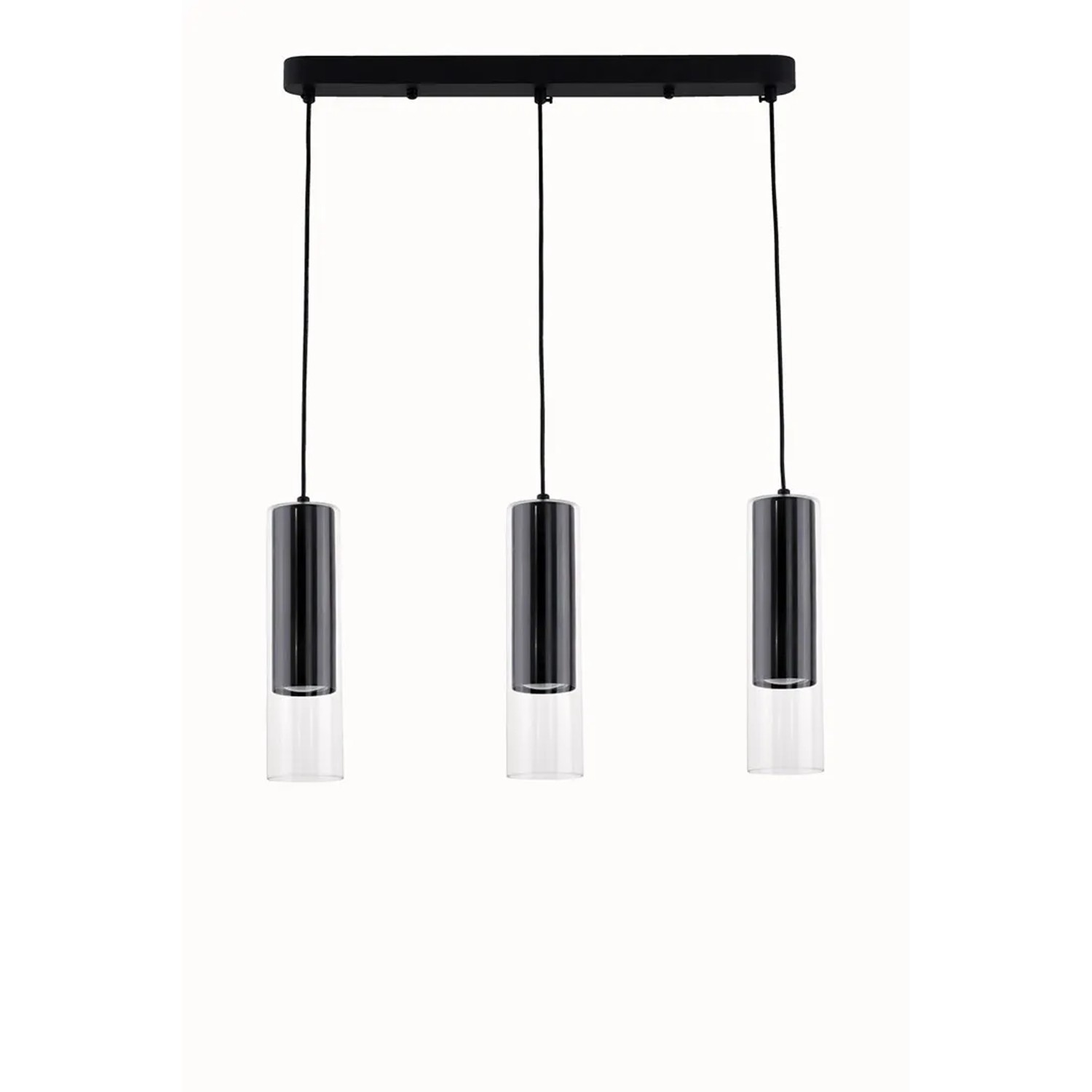 Light Prestige Lampa MANACOR 3 czarna 3xGU10 50W