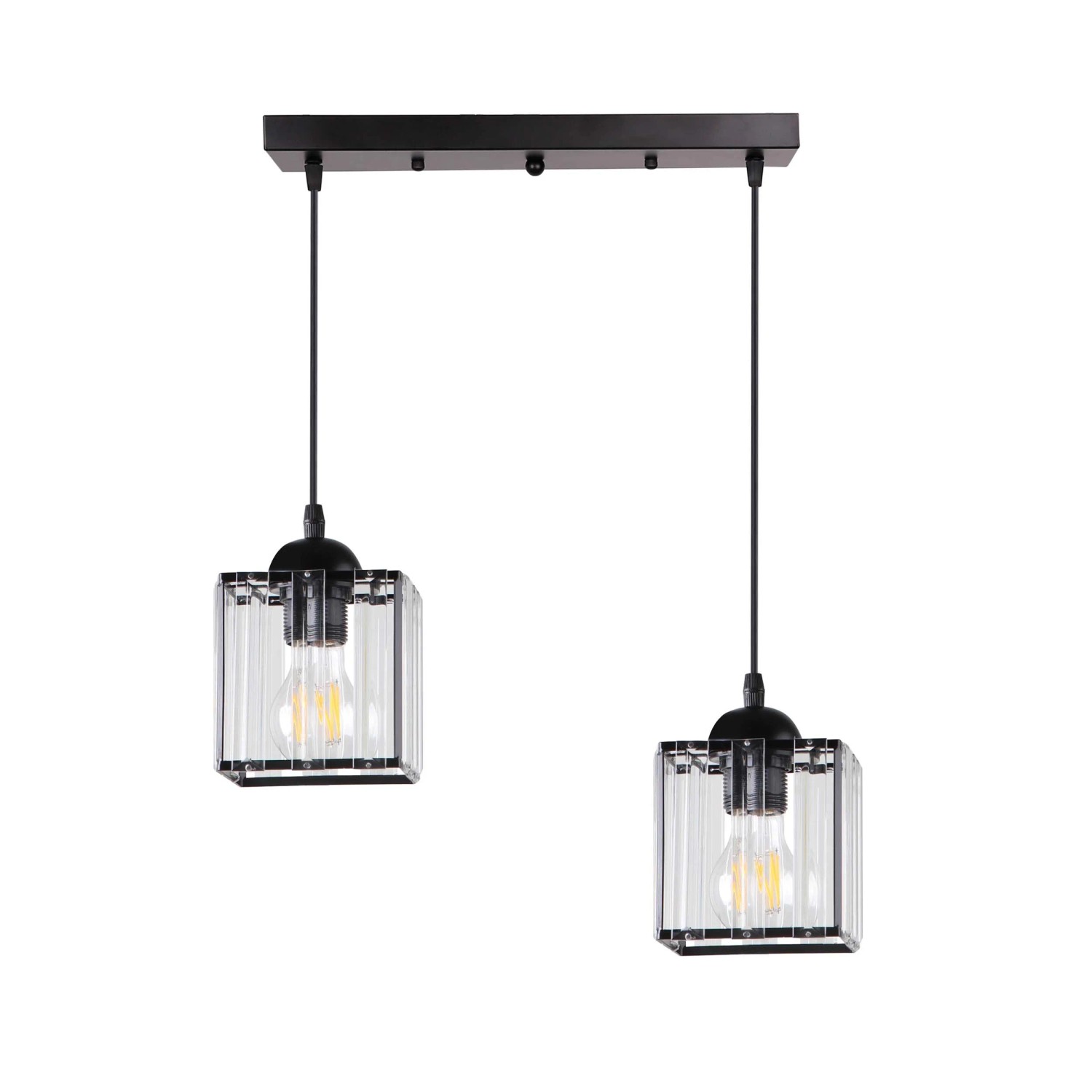 Candellux Lampa wisząca SIGLA 2xE27 40W czarna