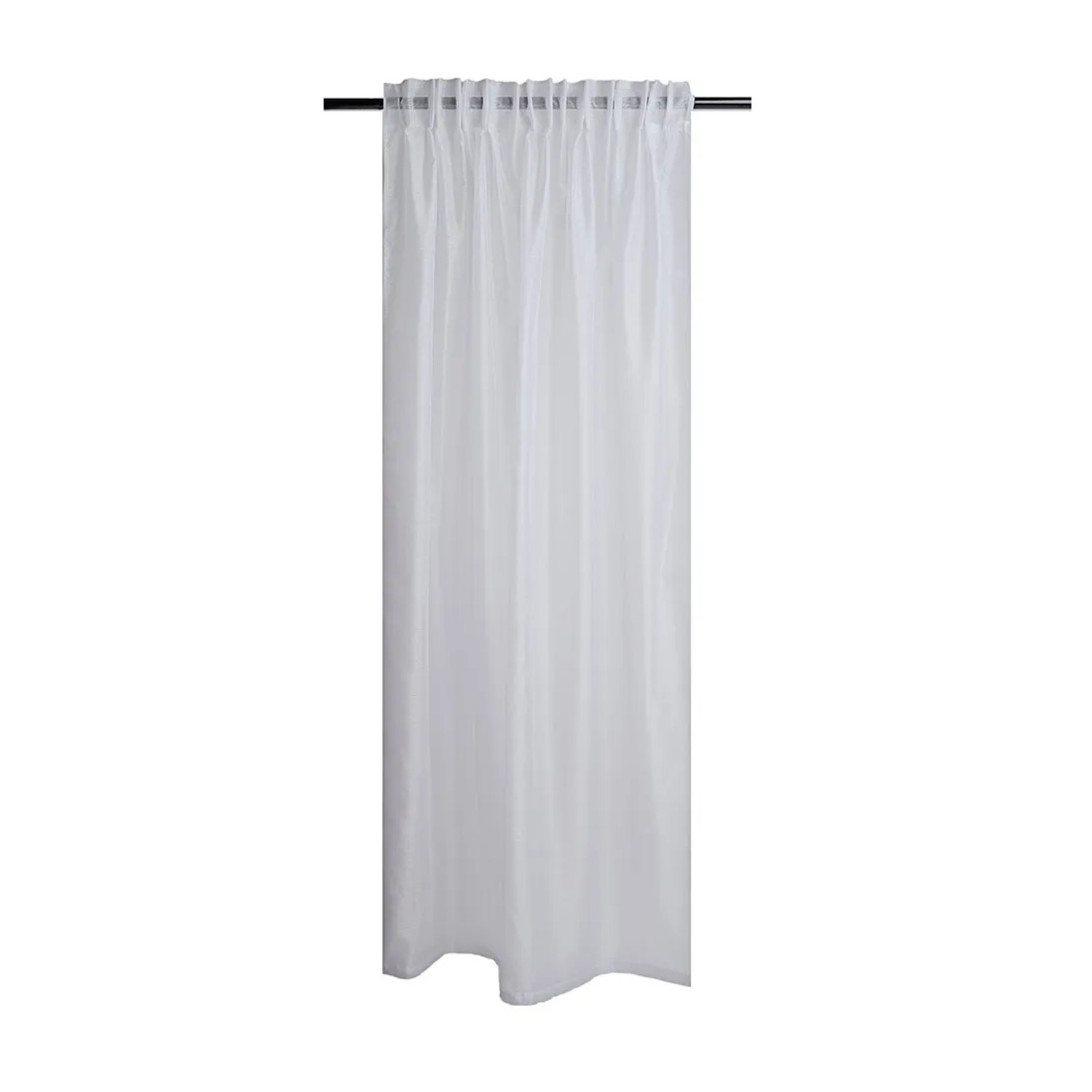 Firana Crystal Chic na taśmie 300 cm x 300 cm biała