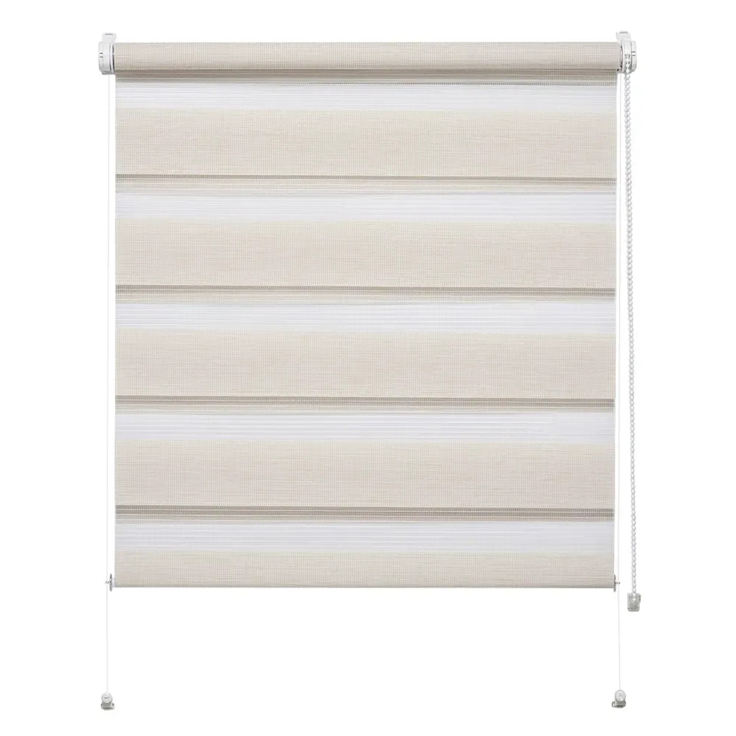 Mini roleta ZEBRA SILVALIN Dzień/Noc kremowa 76 cm x 150 cm