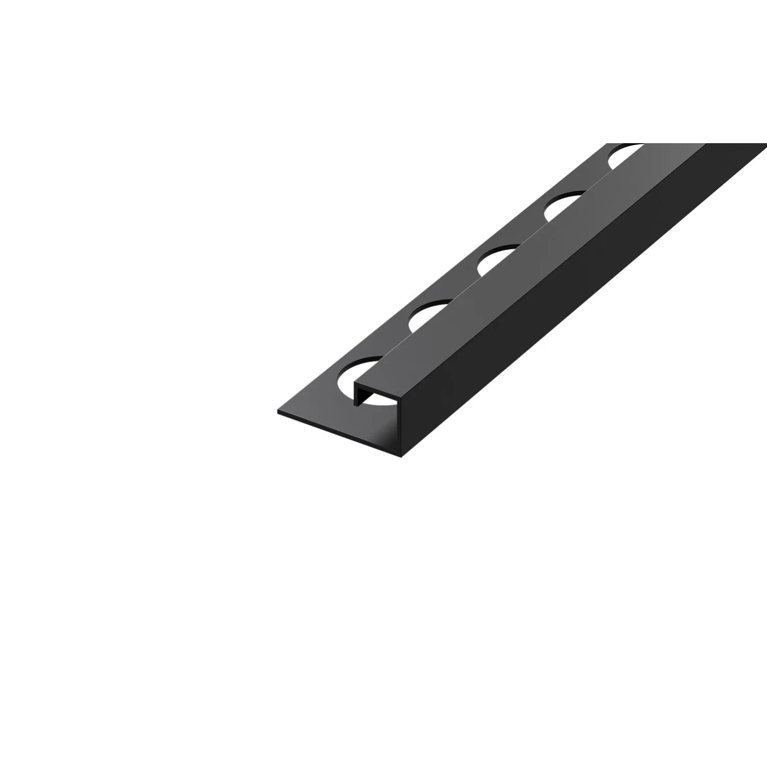 Eviso Listwa narożna P czarny mat 12,5 x 2700 mm