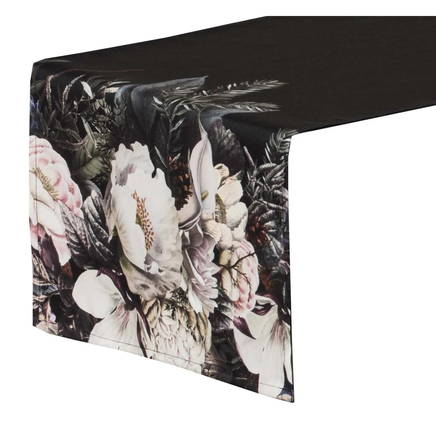 Splendid Bieżnik ALICEA czarny 40 x 140 cm