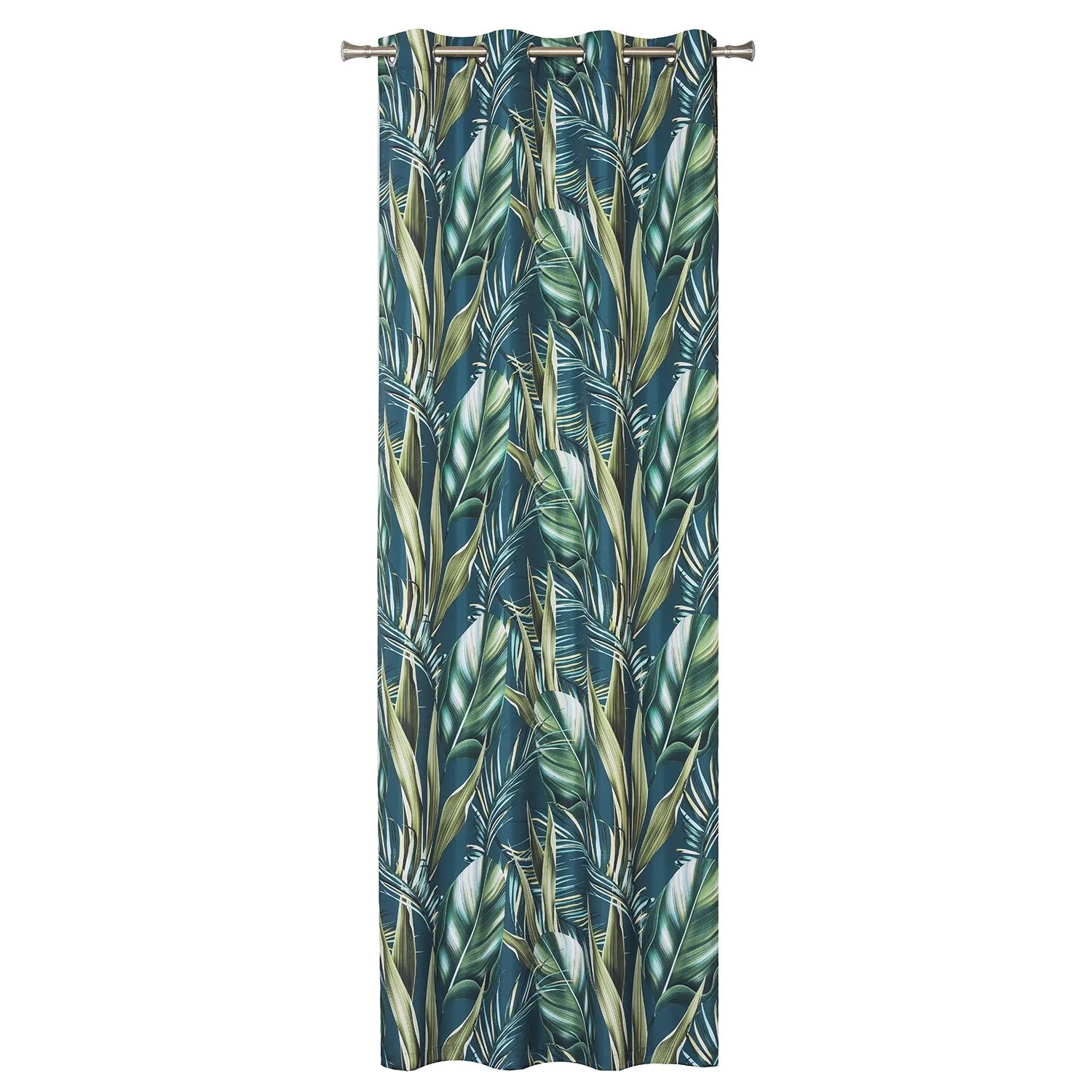 Zasłona FIJI na przelotkach 140 cm x 260 cm morska