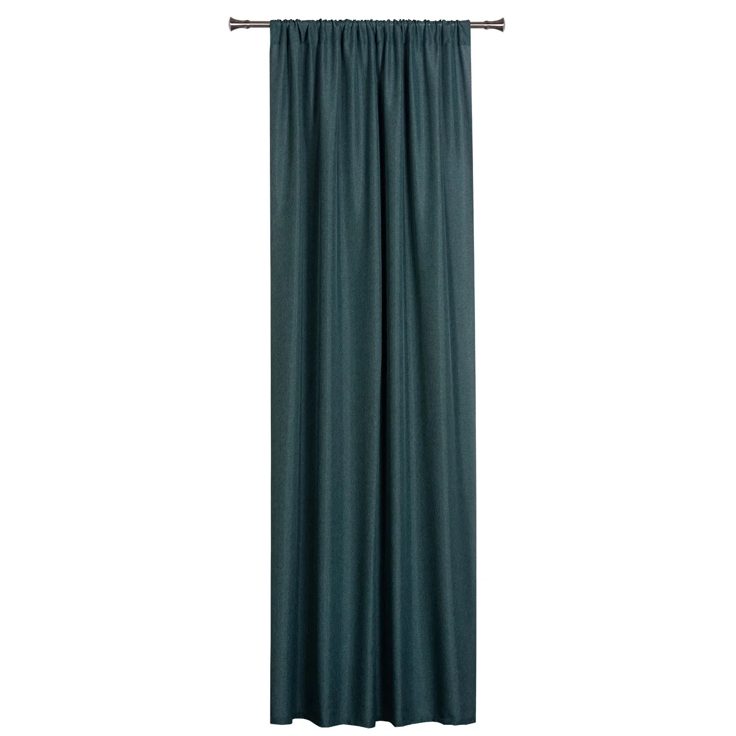 Zasłona DERBY taśma/tunel 140 cm x 260 cm zielona