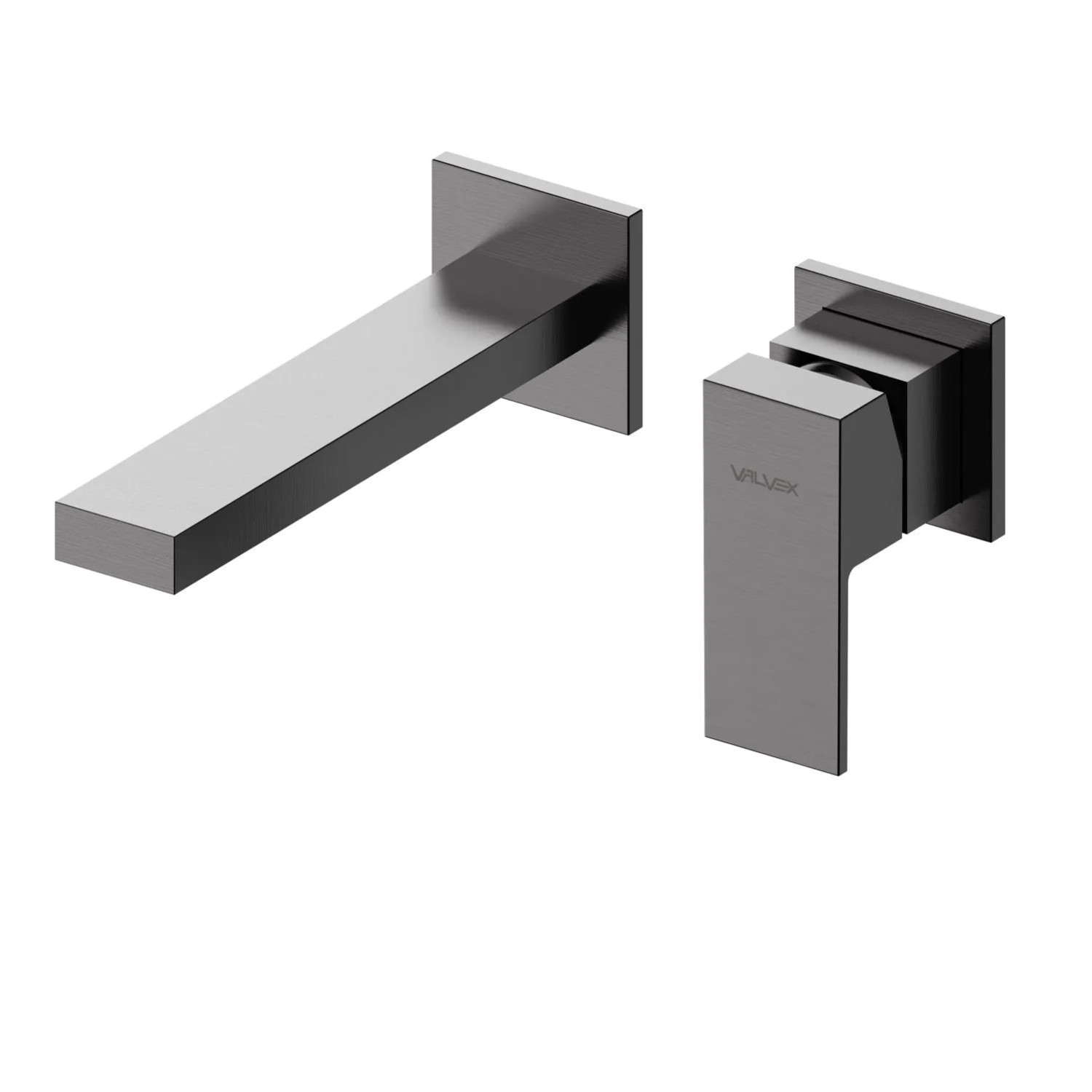 Valvex Bateria umywalkowa podtynkowa Italy gun metal