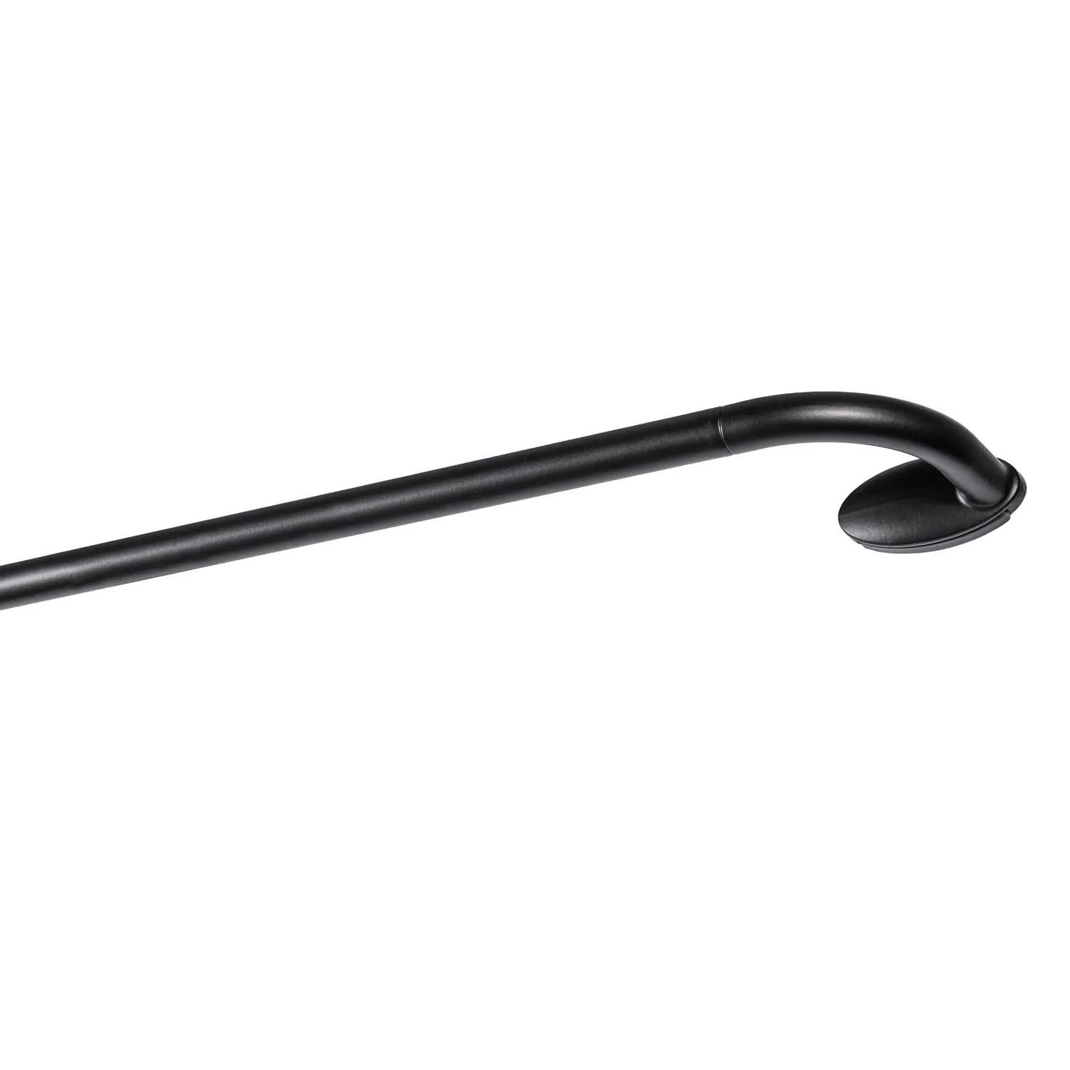 Kowalski Karnisz rozsuwany pojedynczy Industrial 70-120 cm czarny