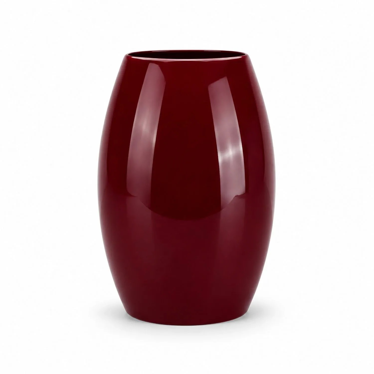 Wazon Lena bordowy wys. 25 cm