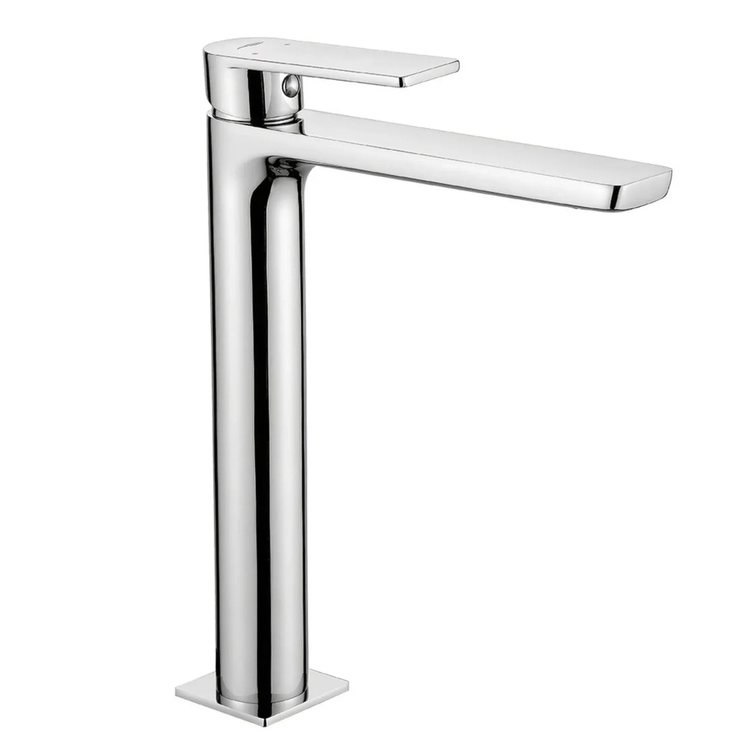 Laveo Bateria umywalkowa wysoka Serta chrom