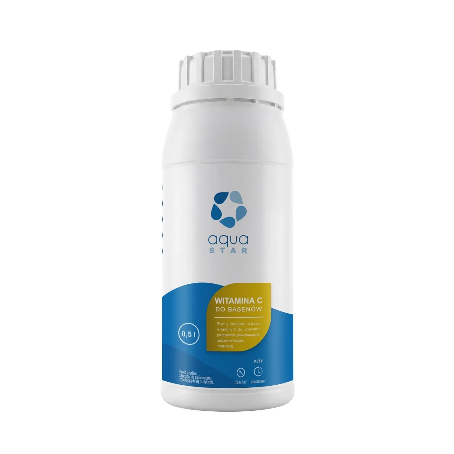 Aqua Star Witamina C do basenu w płynie - 0,5L