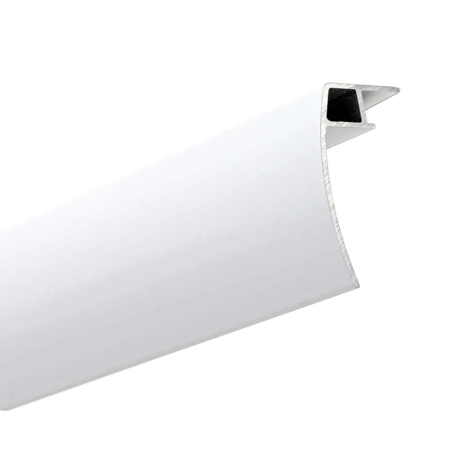 Osłona do szyny sufitowej aluminiowej białej Kowalski 150 cm