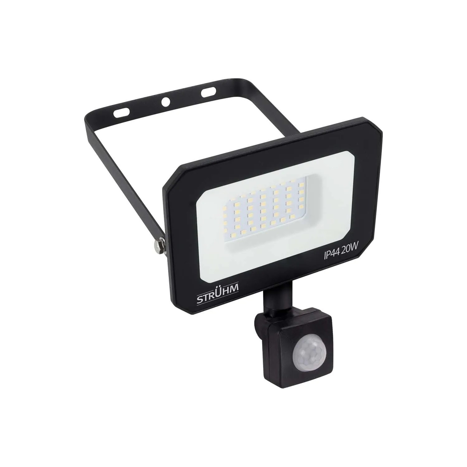 Struhm Naświetlacz ASTON LED S z czuj. ruchu 20W 4000K 1980lm IP44 czarny
