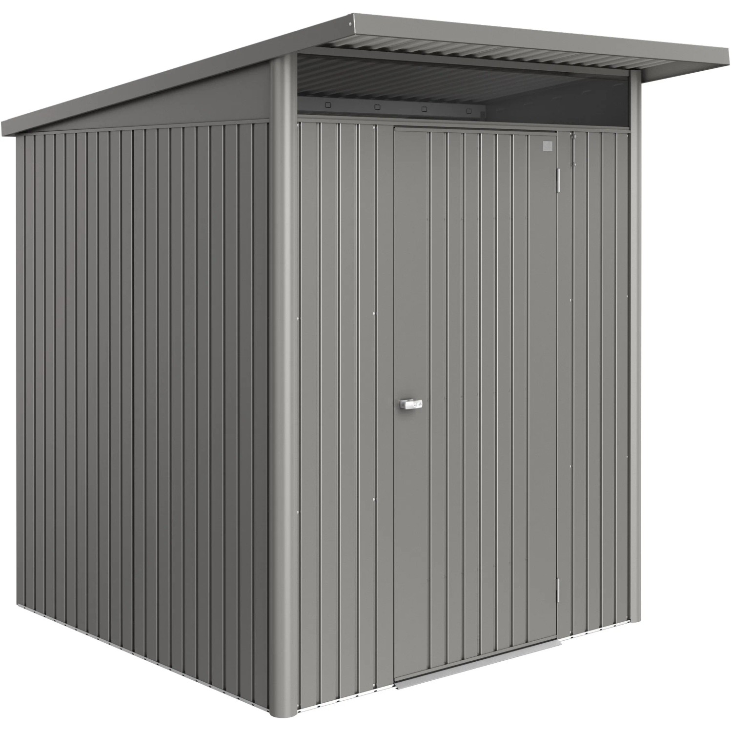 Biohort Domek ogr. metal. AvantGarde ECO A1, drzwi standard, szary kwarc metalik