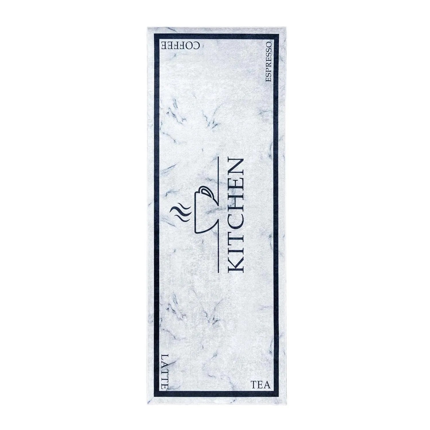 Dywan KITCHEN COFFEE 80x200 cm szary