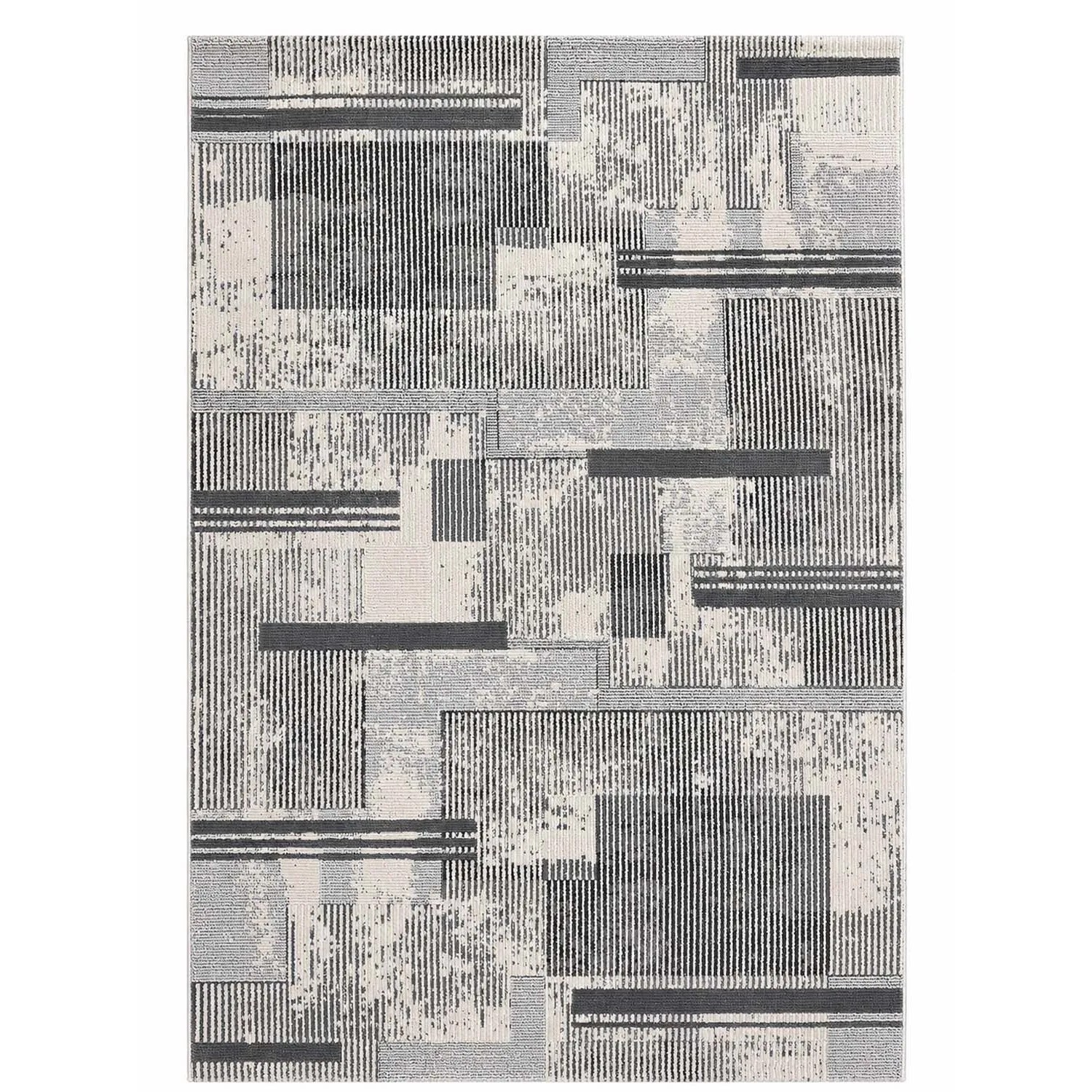 Dywan LIZBON E986A 120 x 170 cm linie szare