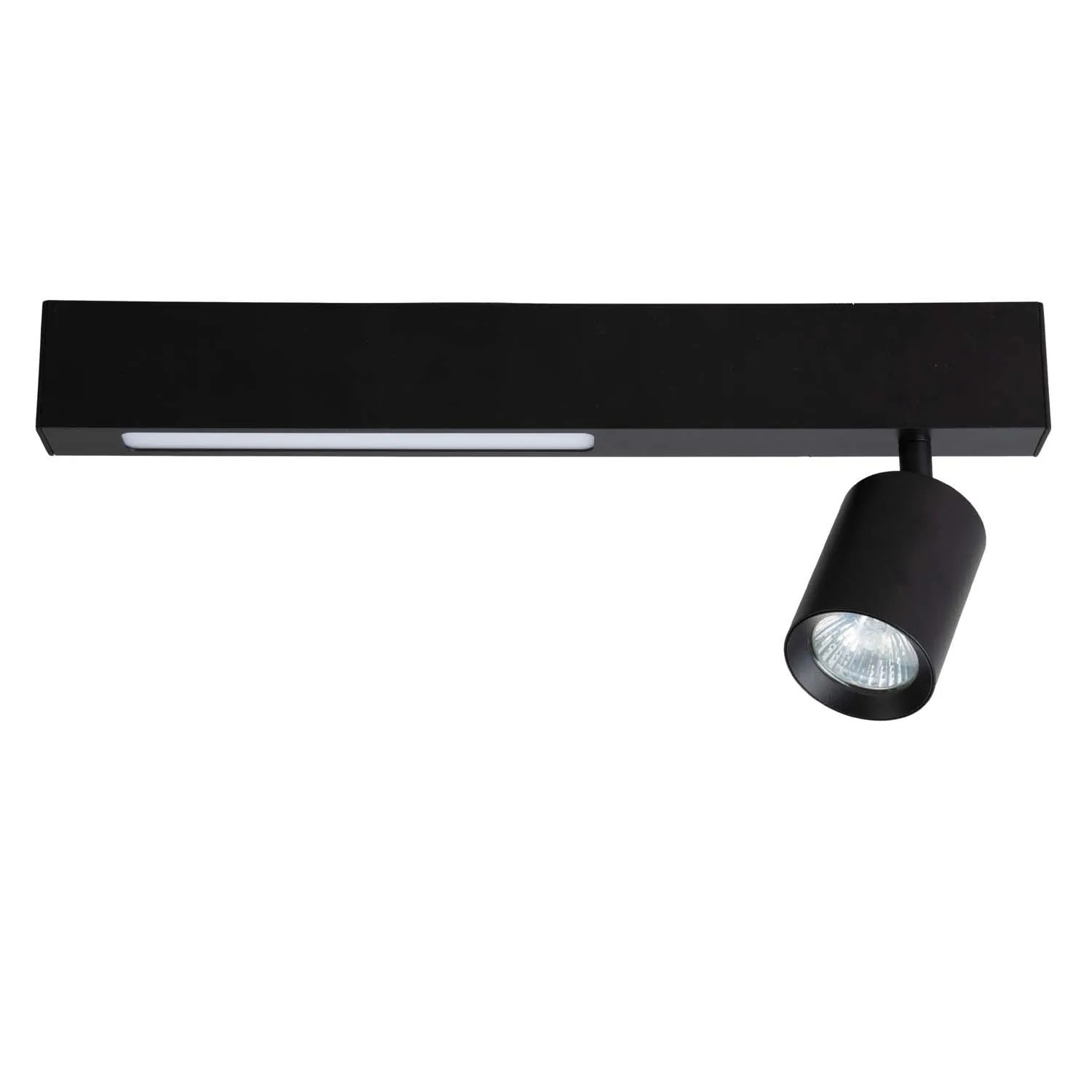 MiLAGRO Lampa MAGNET 5W 3000/4000K 550lm + 1xGU10 max.10W LED czarna