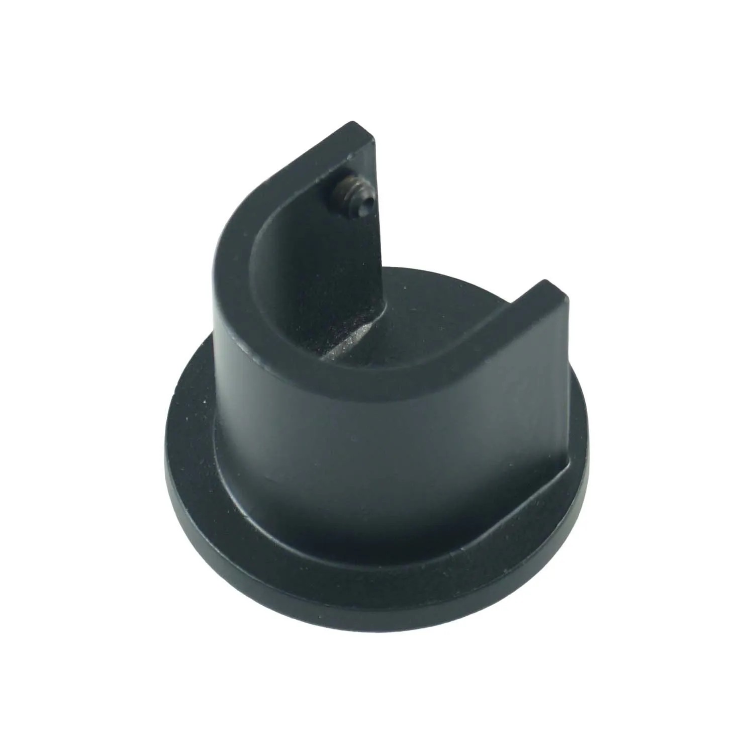 Gardinia Wspornik międzyścienny 19 mm czarny