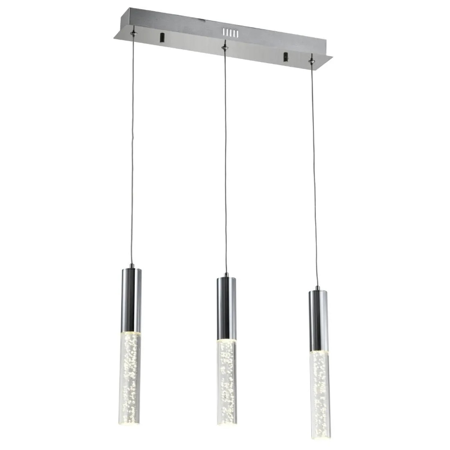 Reality Lampa wisząca LED NEDA 3x5W 4000K 350lm śr. 45cm chrom