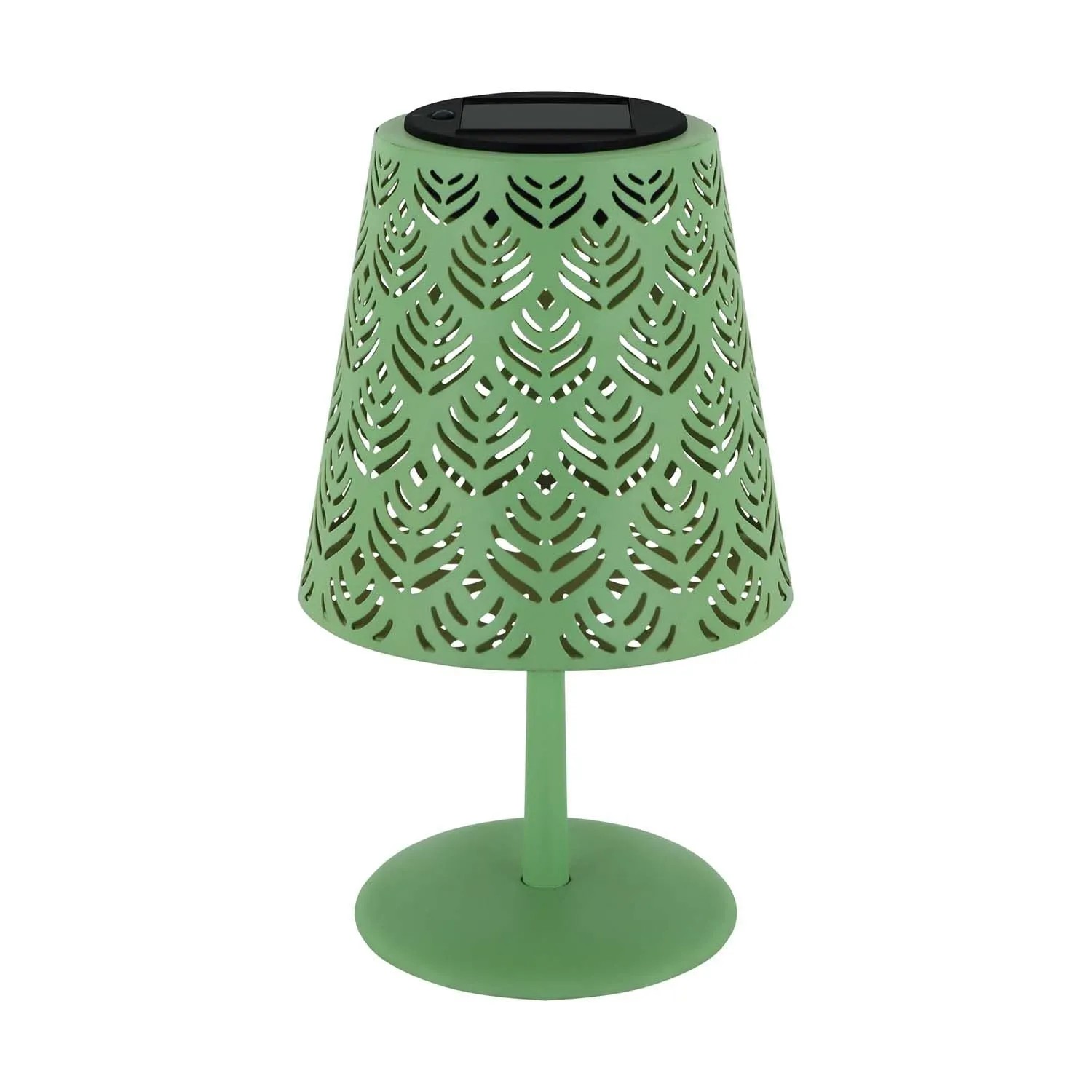 Struhm Lampa solarna stołowa LUDA LED 0,2W 6500K 3lm IP44 20,5cm zielona