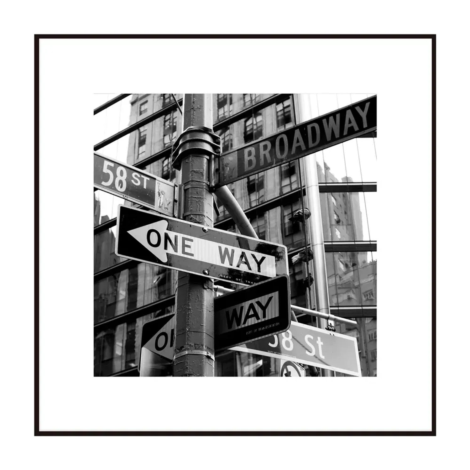 Obraz Artbox ONE WAY 50 cm x 50 cm