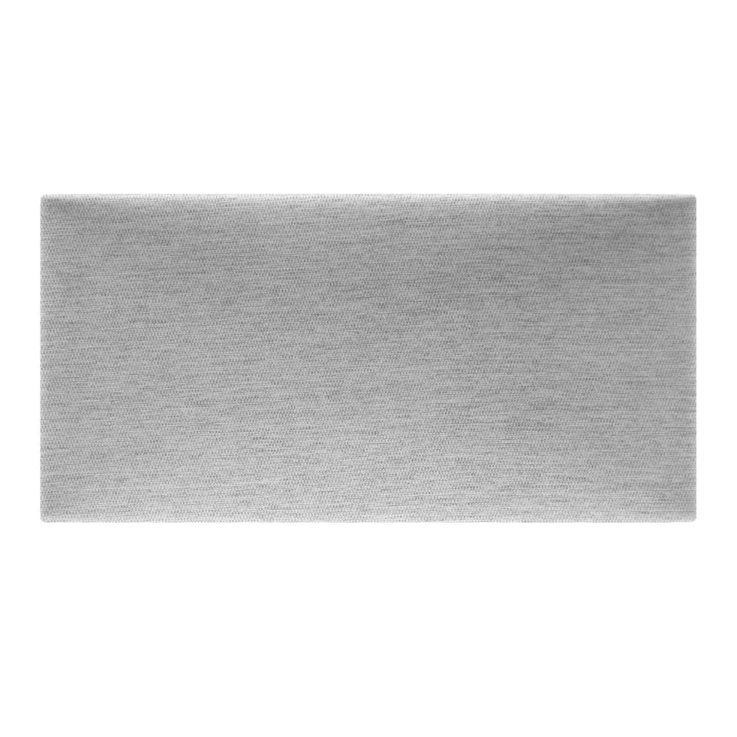 Panel tapicerowany SIMPLE prostokąt jasnoszary 30 cm x 60 cm