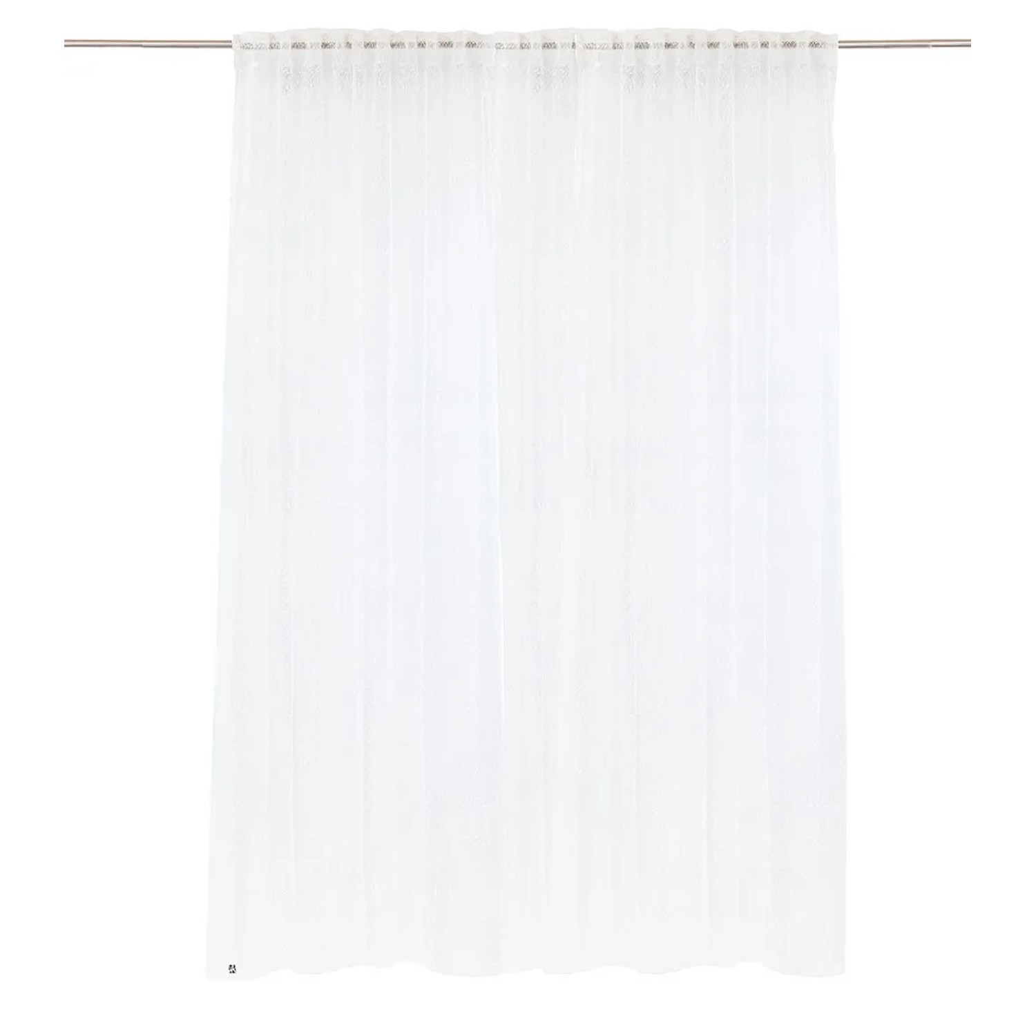Firana LOVELY CHIC na taśmie 300 x 160 cm biała