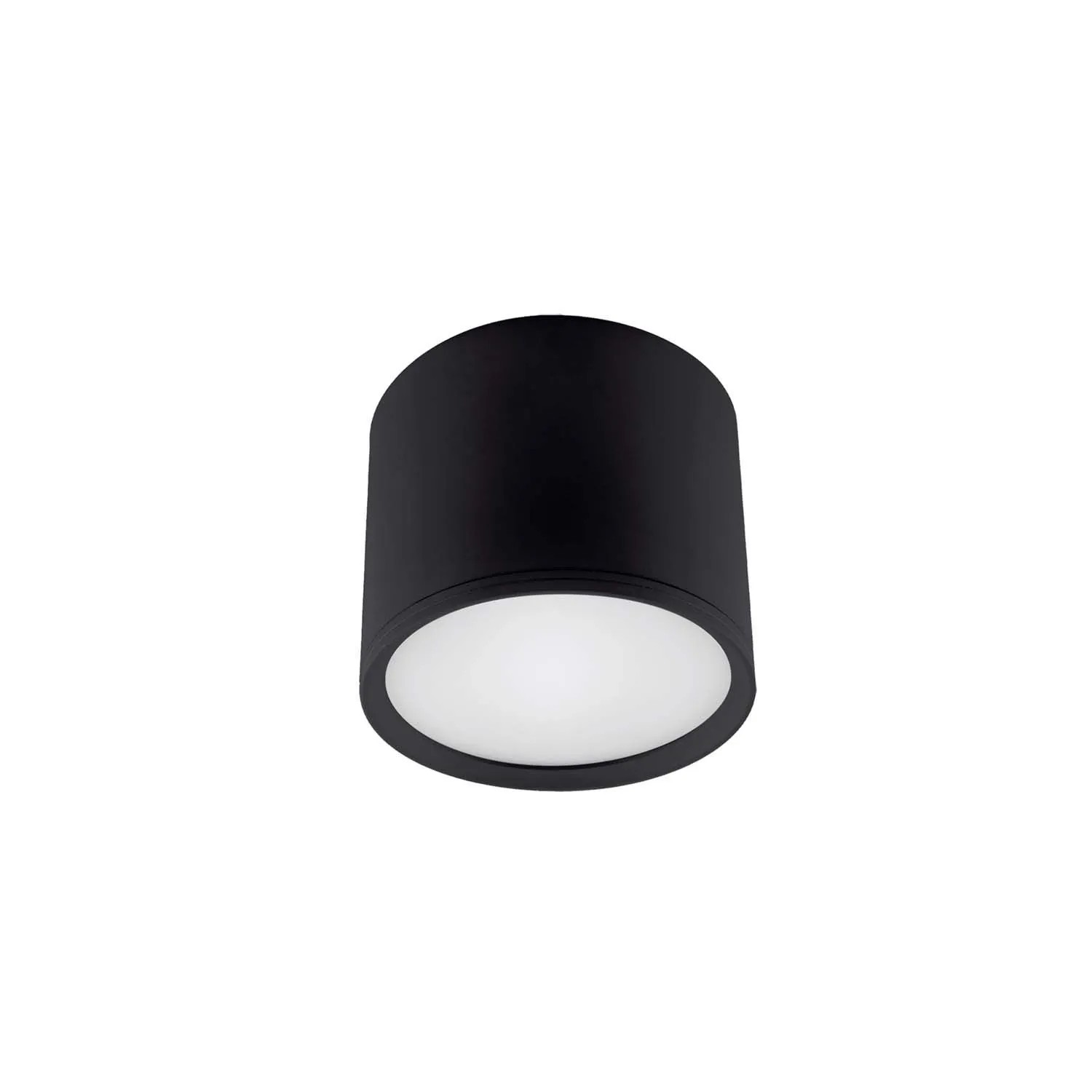 Struhm Lampa sufitowa tuba ROLEN LED 3W 4100K 240lm śr. 7,5cm czarna