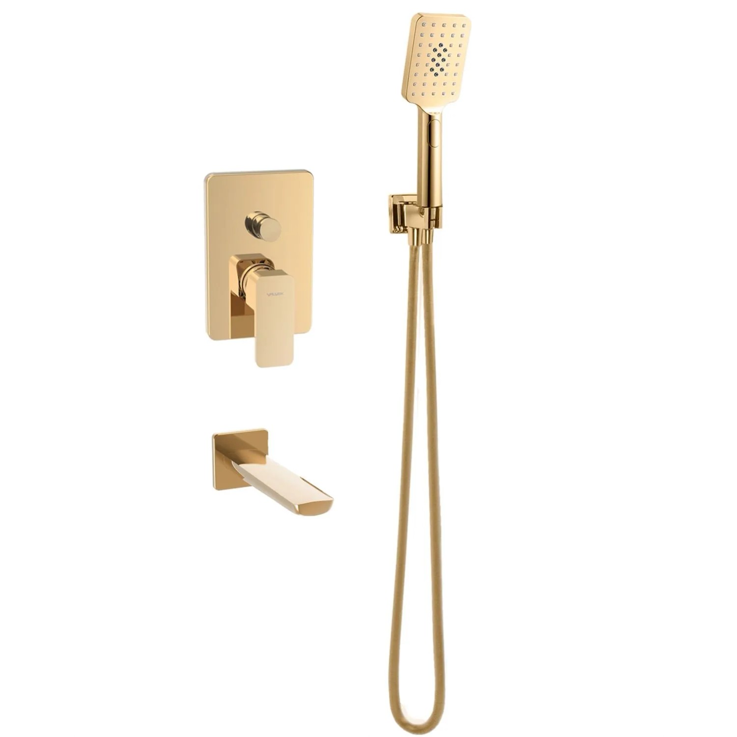 Valvex System prysznicowa podtynkowa Remo gold