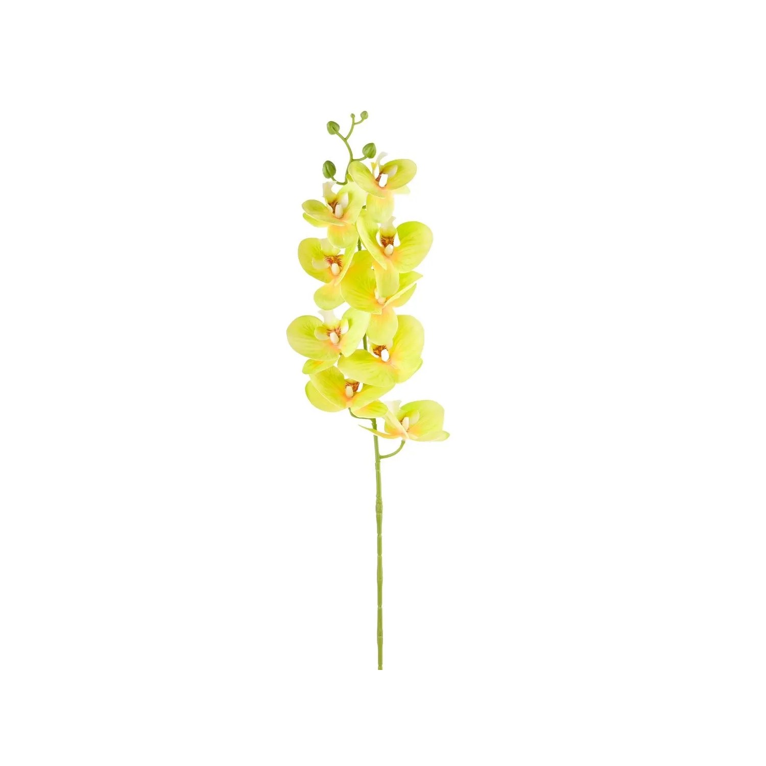 Storczyk gałązka yellow sztuczny - 85 cm