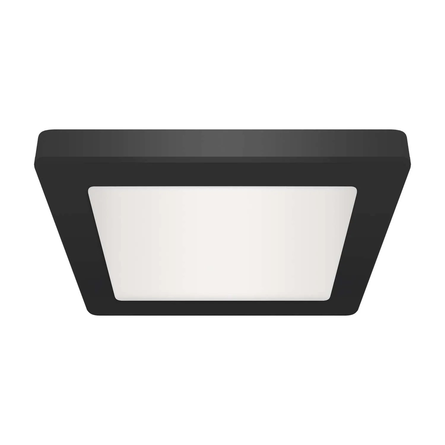 Struhm Lampa natynk/podtynk OLGA LED D 18W BL CCT 1790lm 21,7x21,7cm czarna