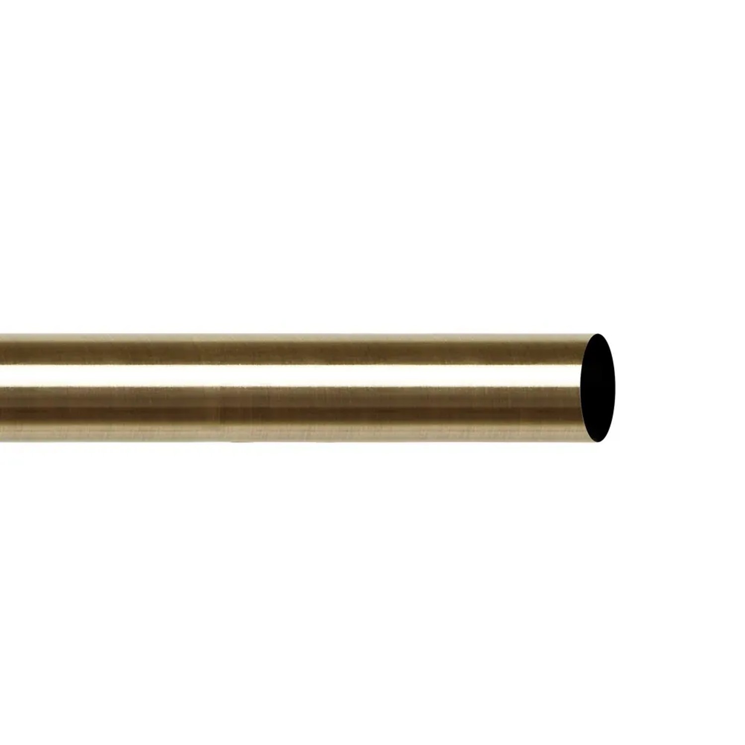 FUSION drążek 19 mm antyczny mosiądz 240 cm
