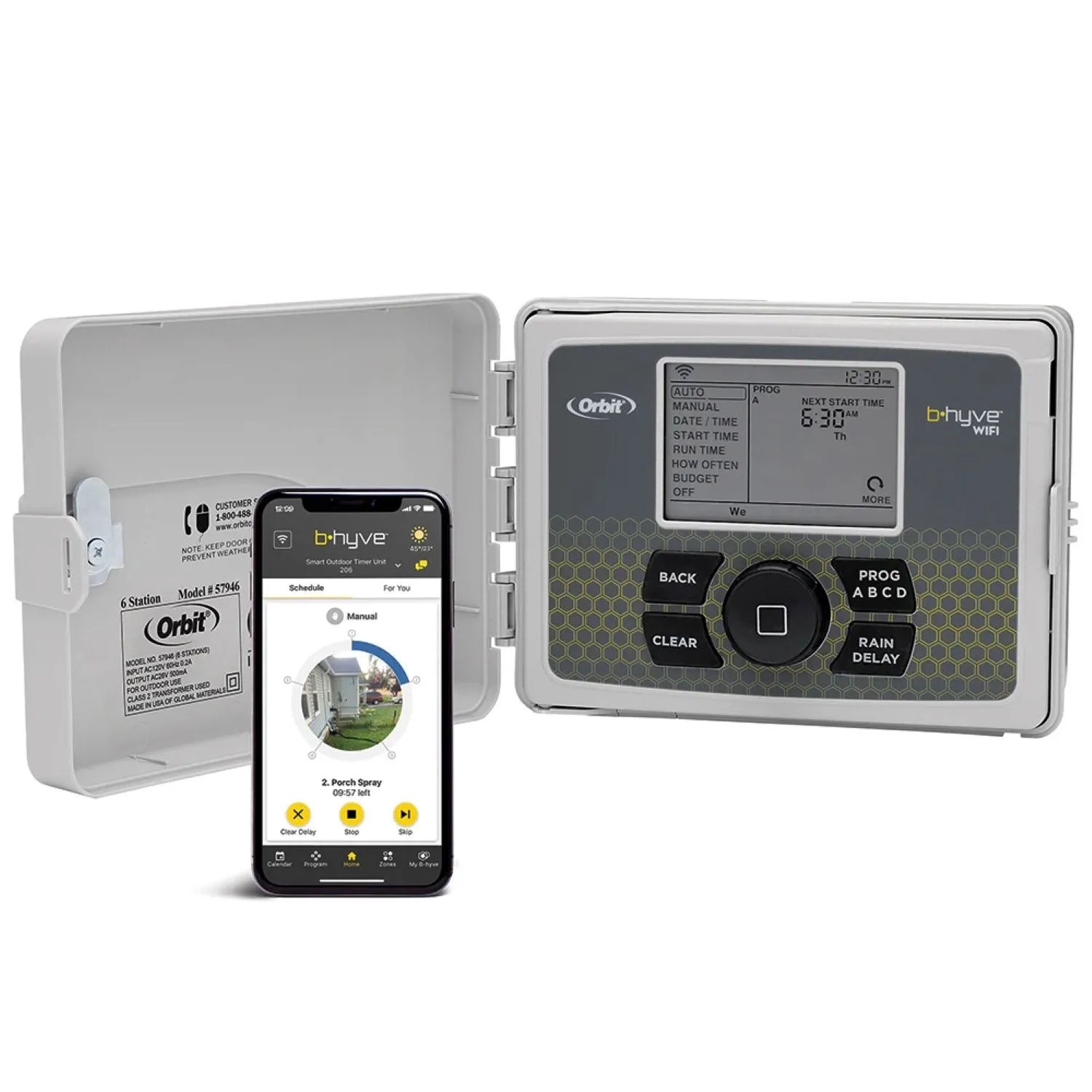 Sterownik zewnętrzny Orbit B-Hyve z WiFi - 6 sekcyji