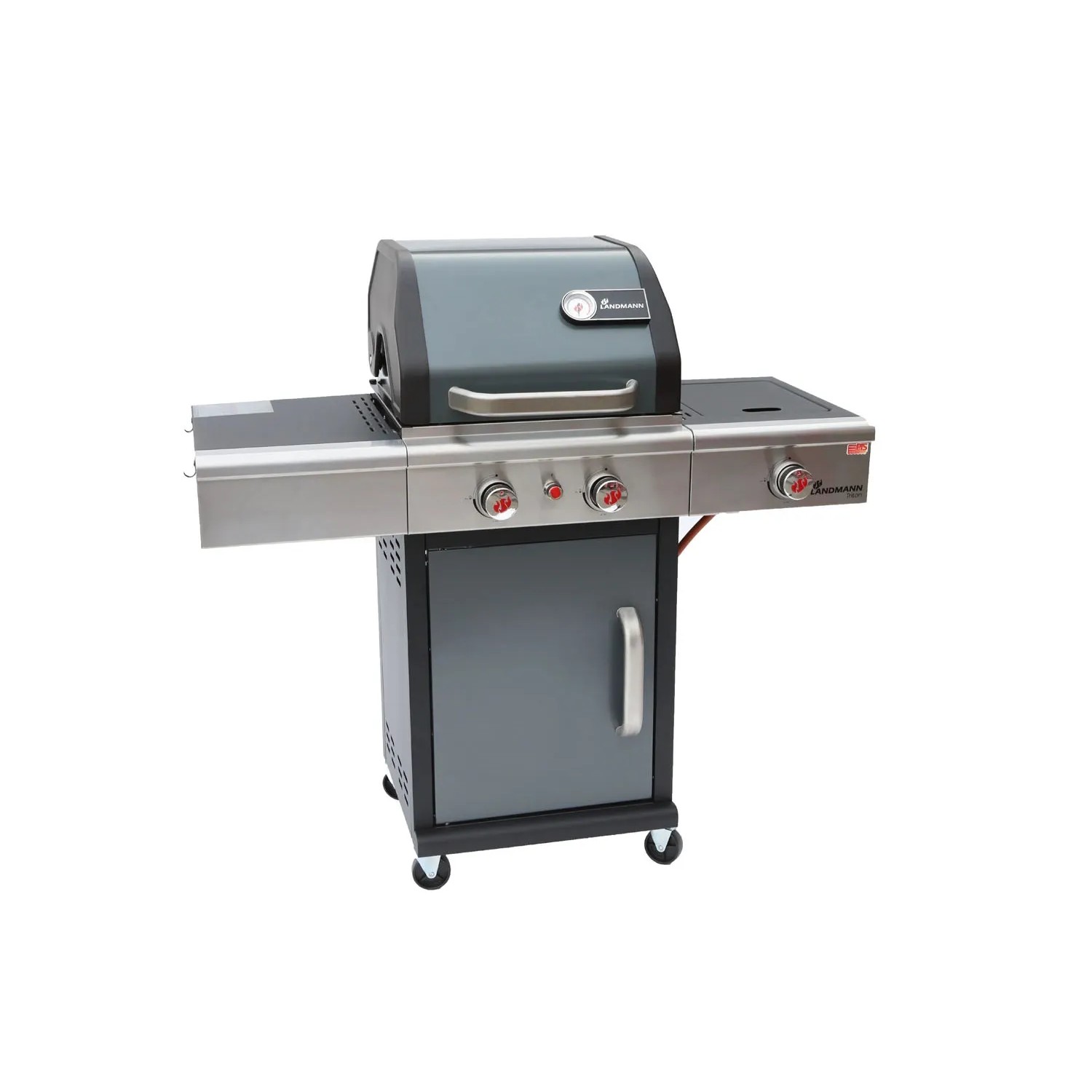 Landmann Grill gazowy TRITON PTS grafitowy 2+1-palnikowy 10,9 kW