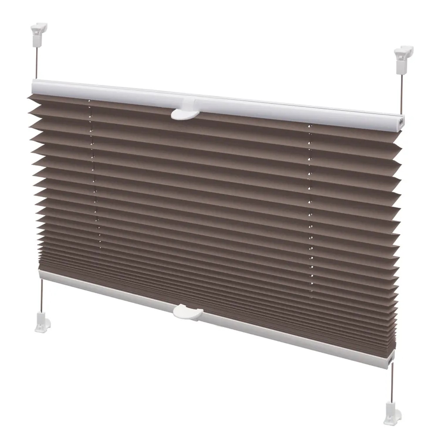 Roleta plisowana VERONA mocca 80 cm x 150 cm