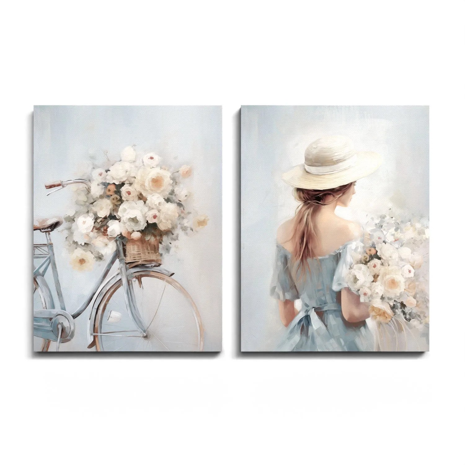 Styler Zestaw obrazów Canvas ST755 Lucia 2 szt. 32 x 42 cm