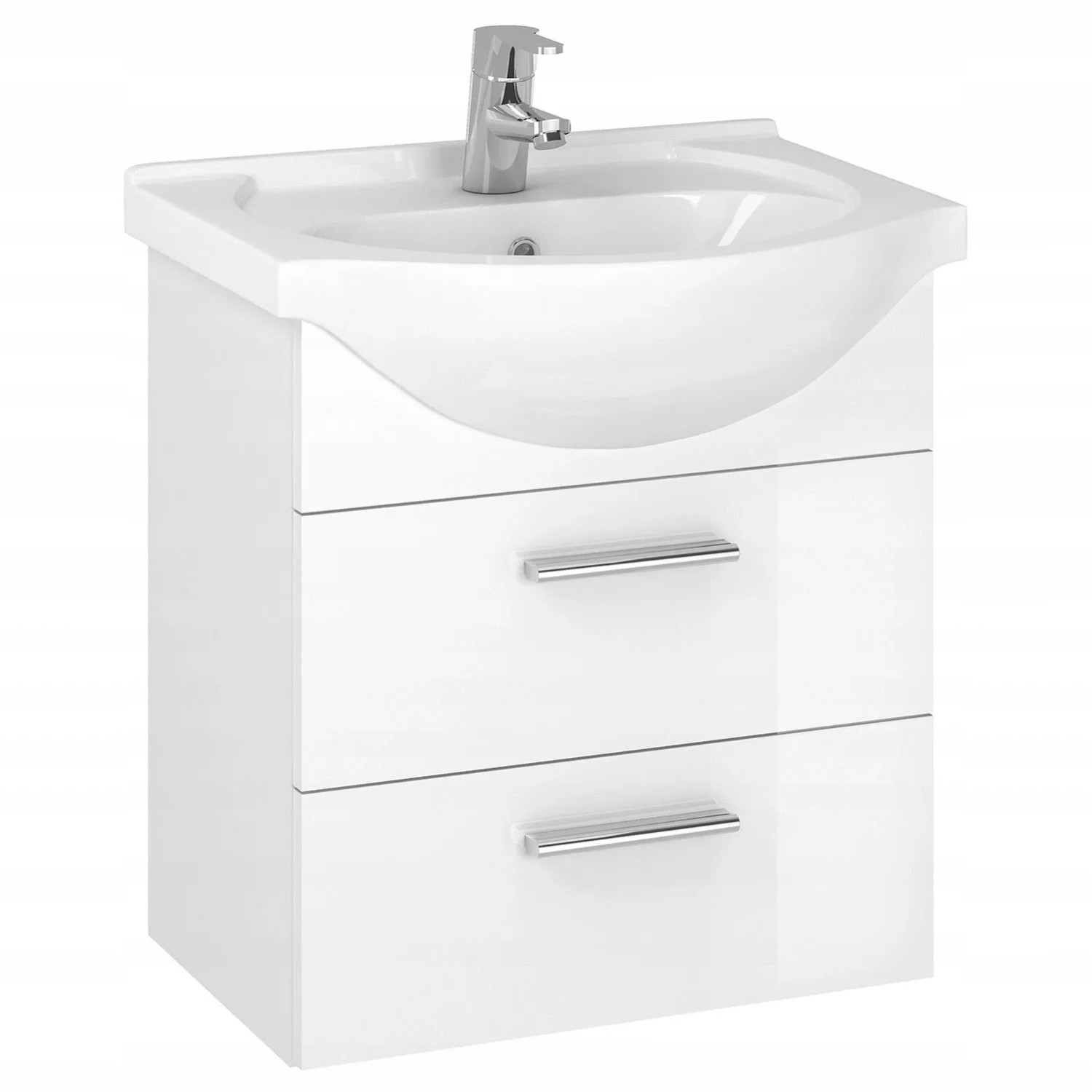 Astor Zestaw Aspen szafka i umywalka biały 51x55x43 cm