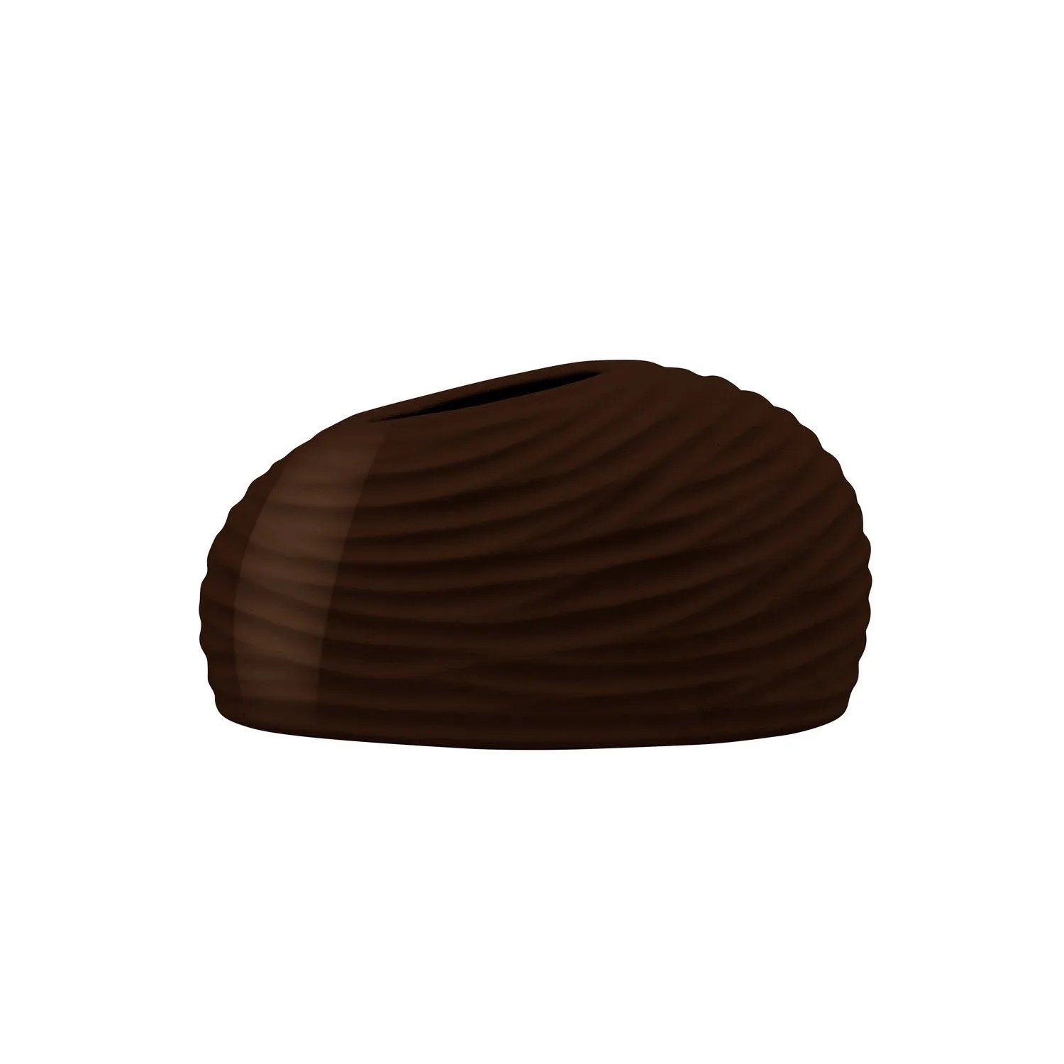 Wazon Duna brąz wys. 12 cm