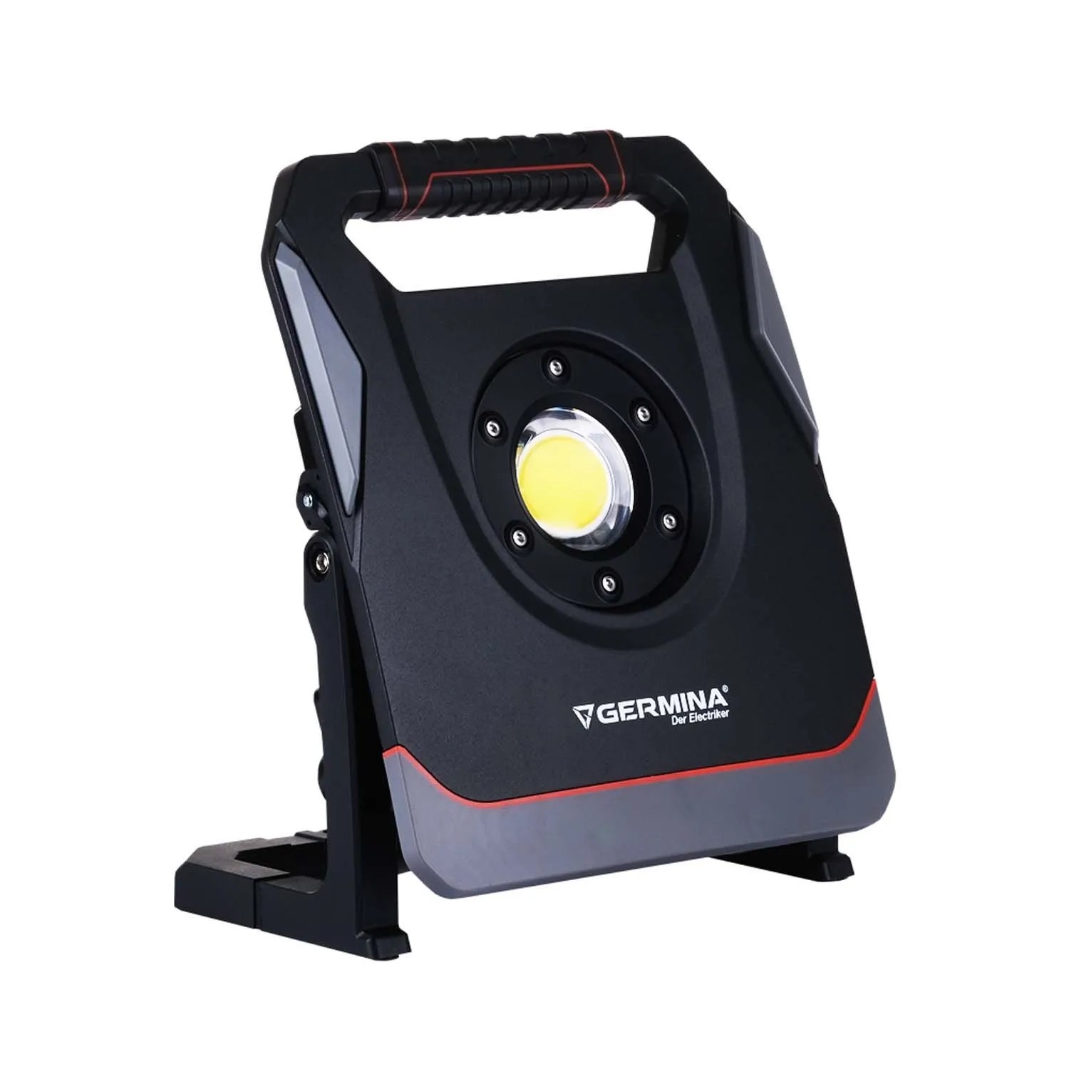 Germina Naświetlacz roboczy LED HYBRID 65W 6000K 7000lm IP54 czarny