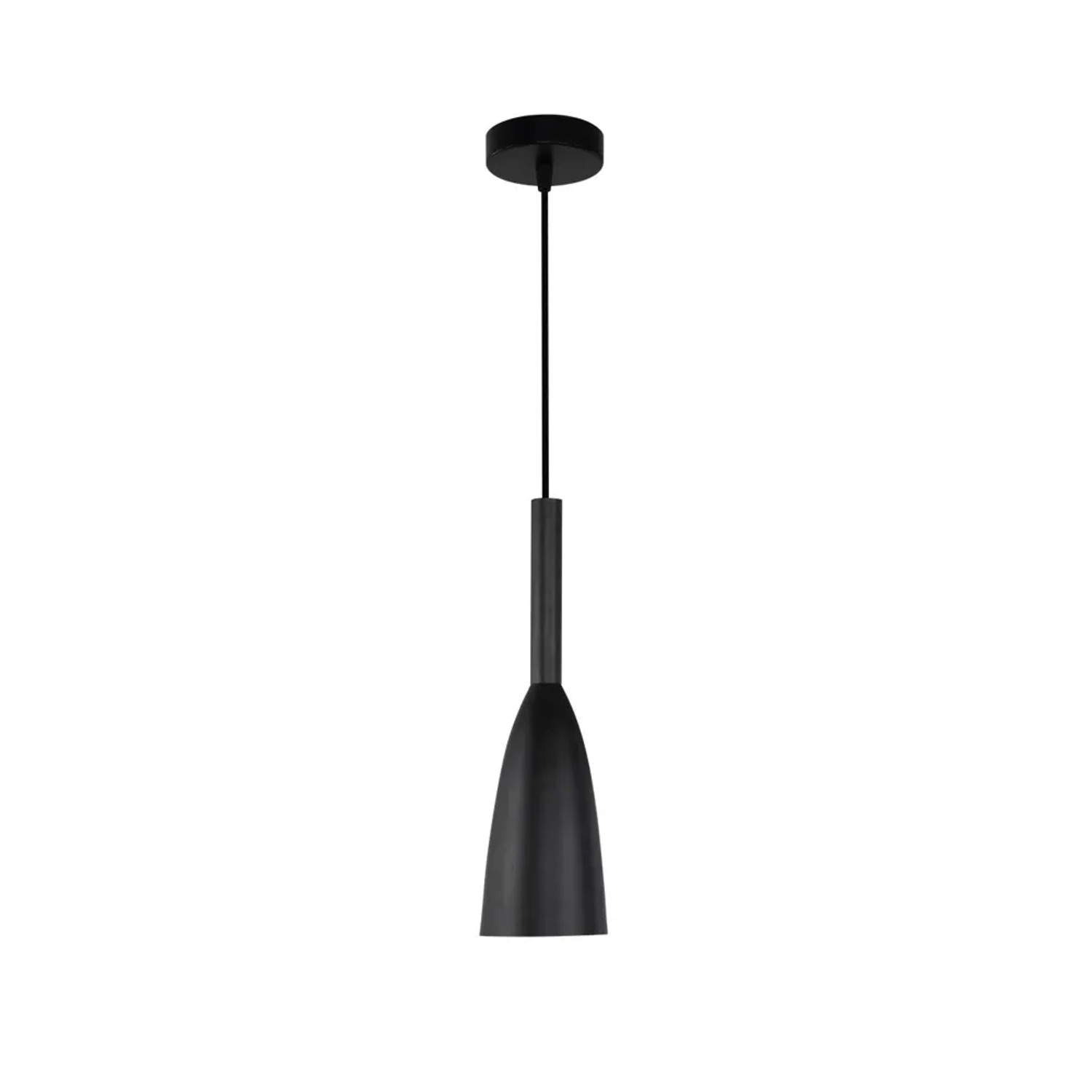 Light Prestige Lampa wisząca SOLIN czarna 1xE27