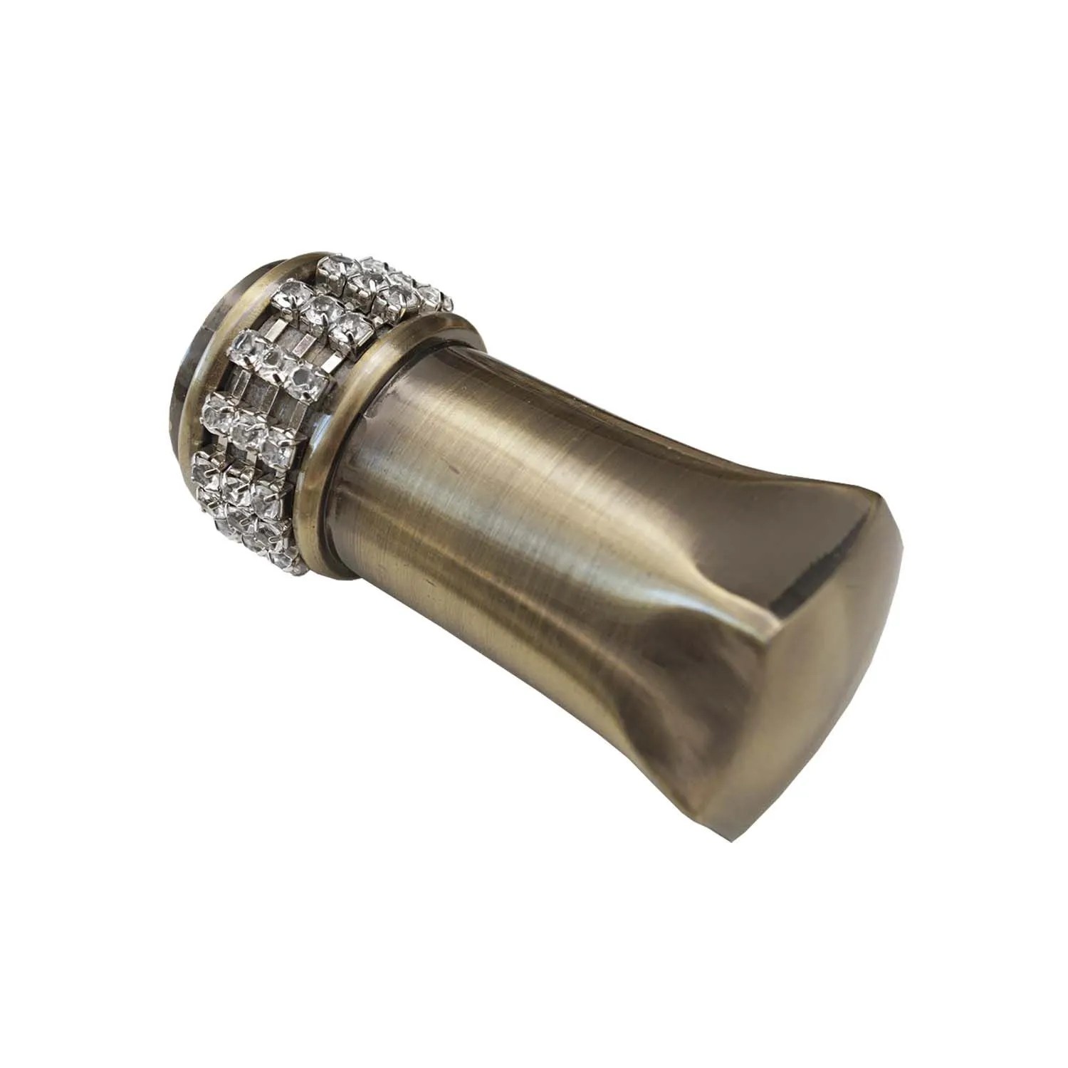 Gardinia Zakończenie DIAMENT 19mm 2 szt. mosiądz