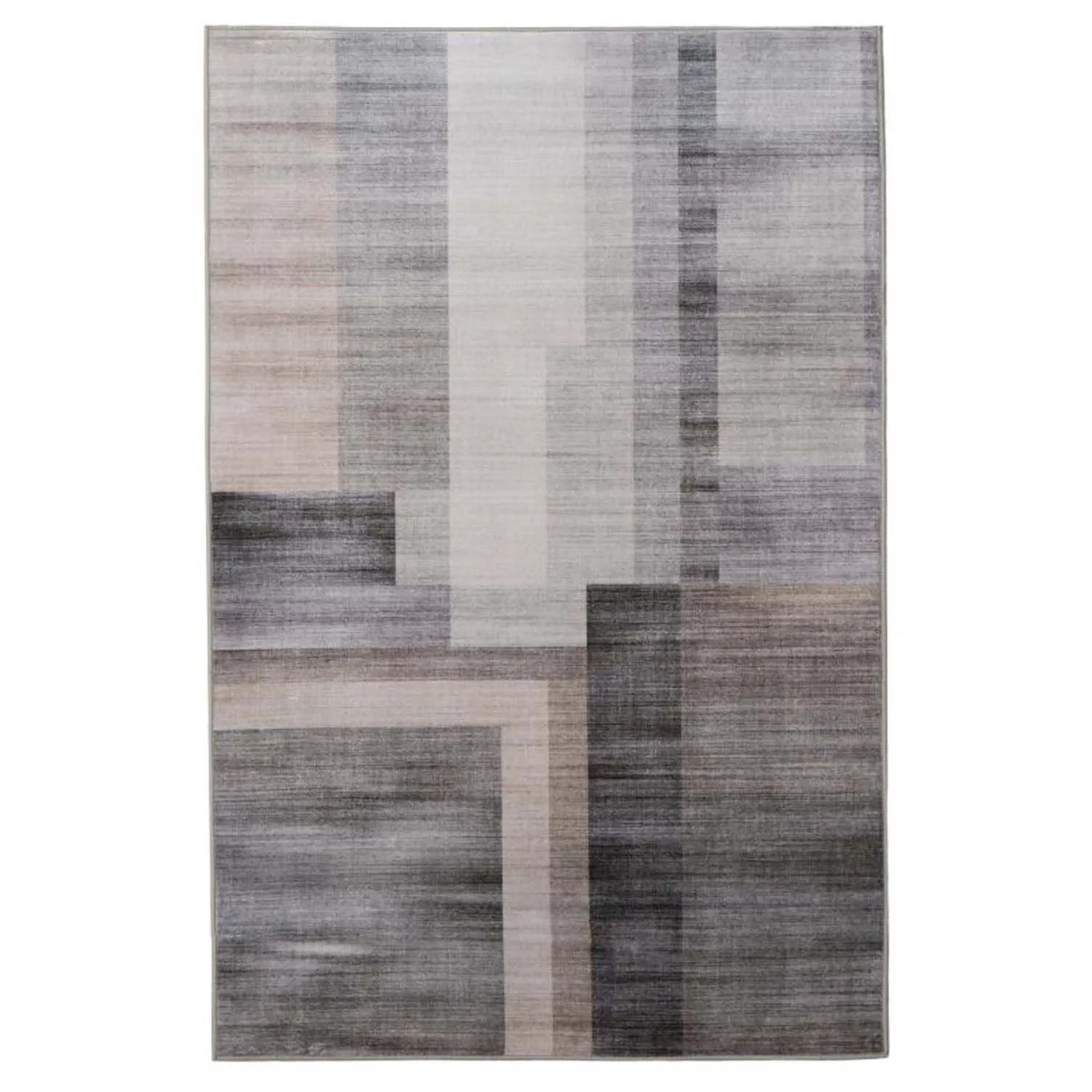 Splendid Dywan drukowany HEIDI mikrofibra 160 x 230 cm szaro-beżowy