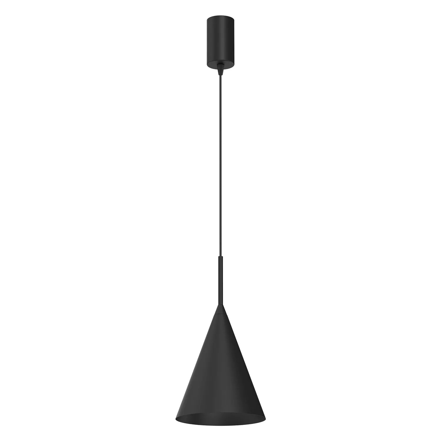 MiLAGRO Lampa wisząca Capital 1x11W LED Gx53 śr. 17 cm czarna
