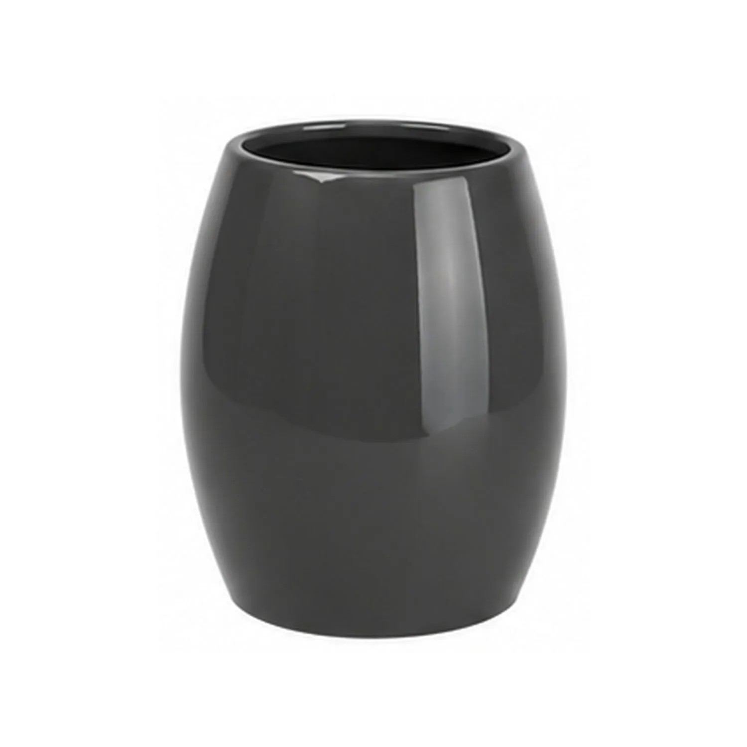 Wazon Lena antracyt wys. 19 cm
