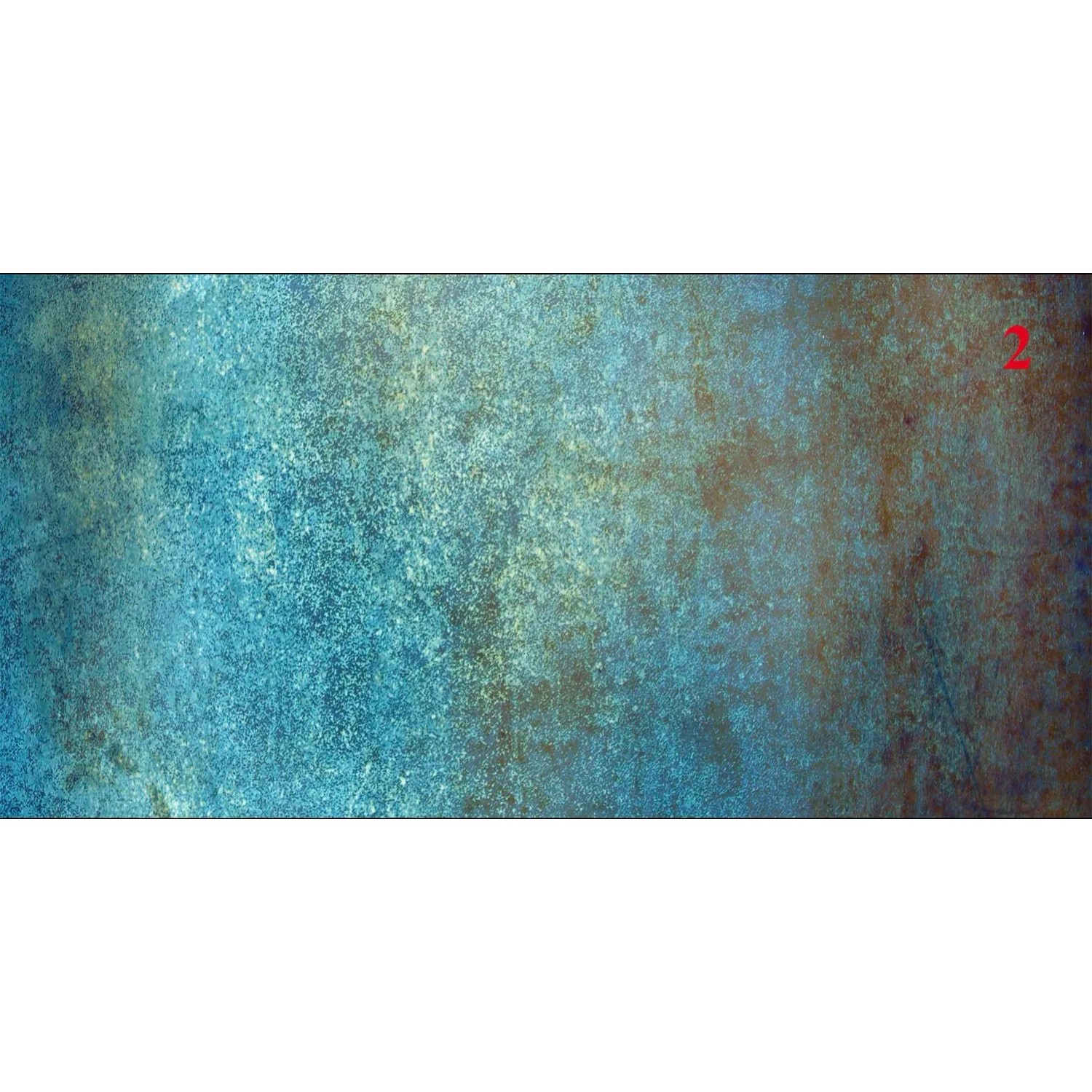 Panel szklany Stone blue mirror Silver 2 elemnety 60 x 120 cm