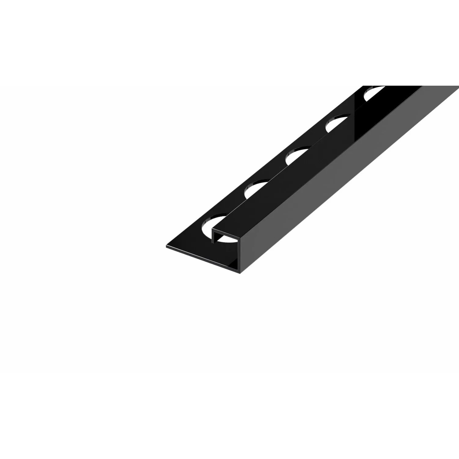 Eviso Listwa narożna P czarny połysk 12,5 x 2700 mm