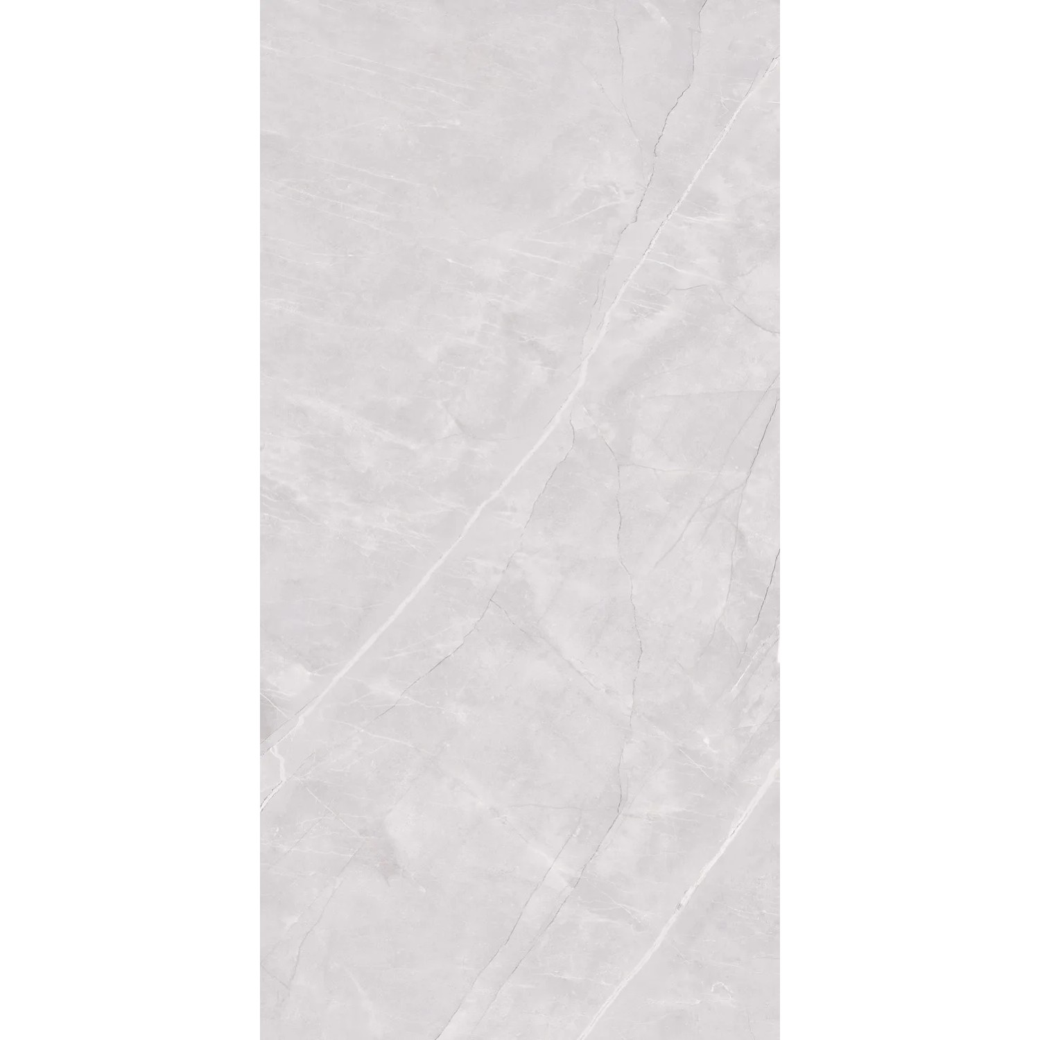 Gres szkliwiony polerowany Tigrina light grey 60 x 120 cm