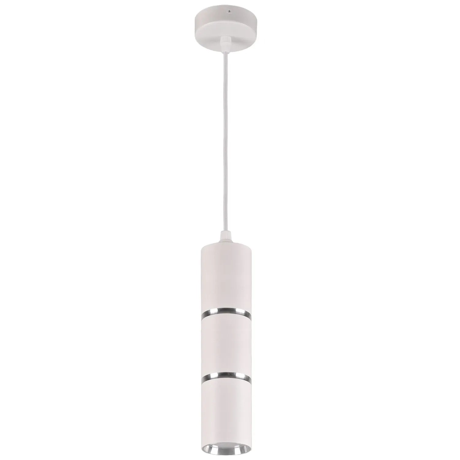 Goldlux Lampa wisząca BAMBOO 1x10W GU10 biała