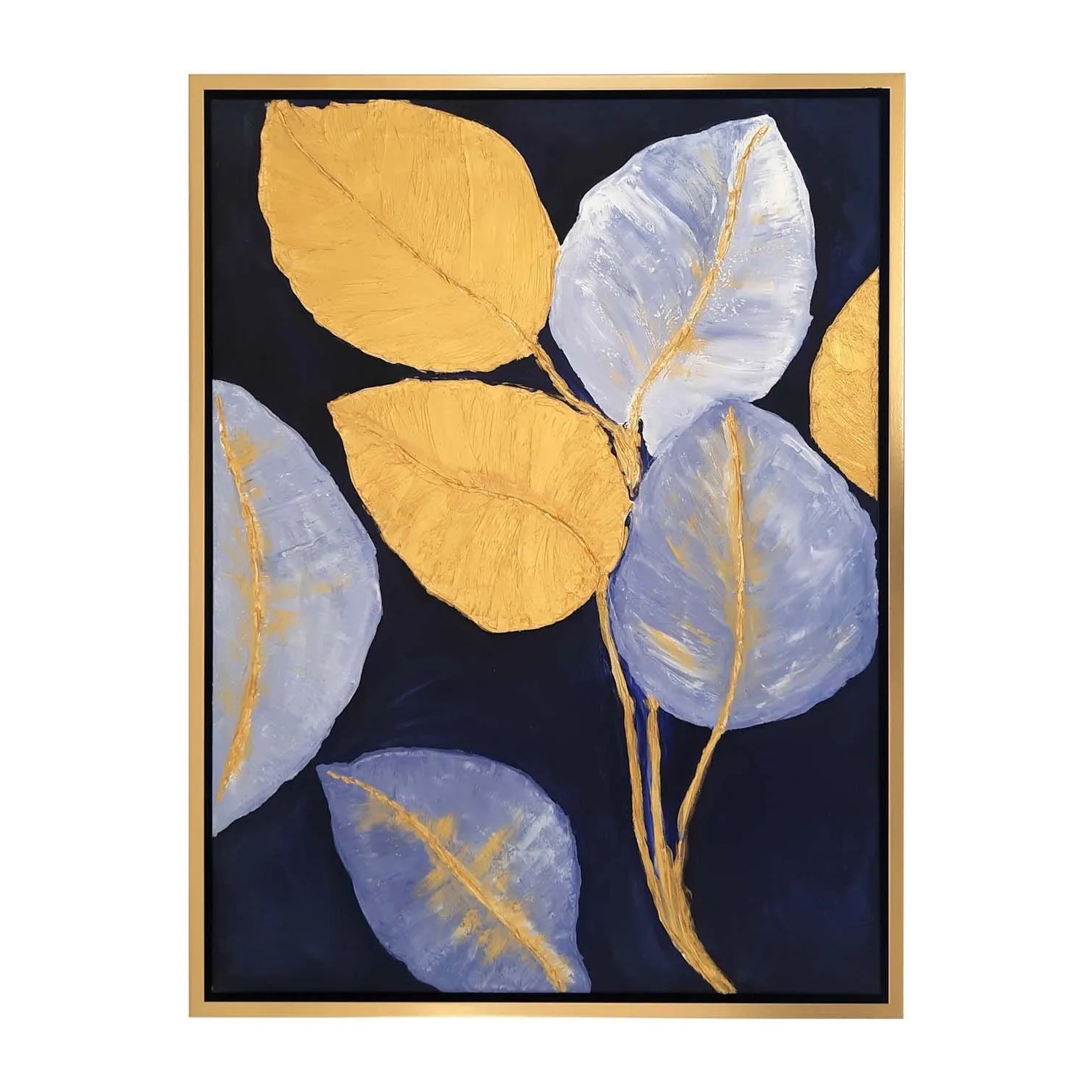 Frames Factory Obraz ELKA liście 63 x 83 cm
